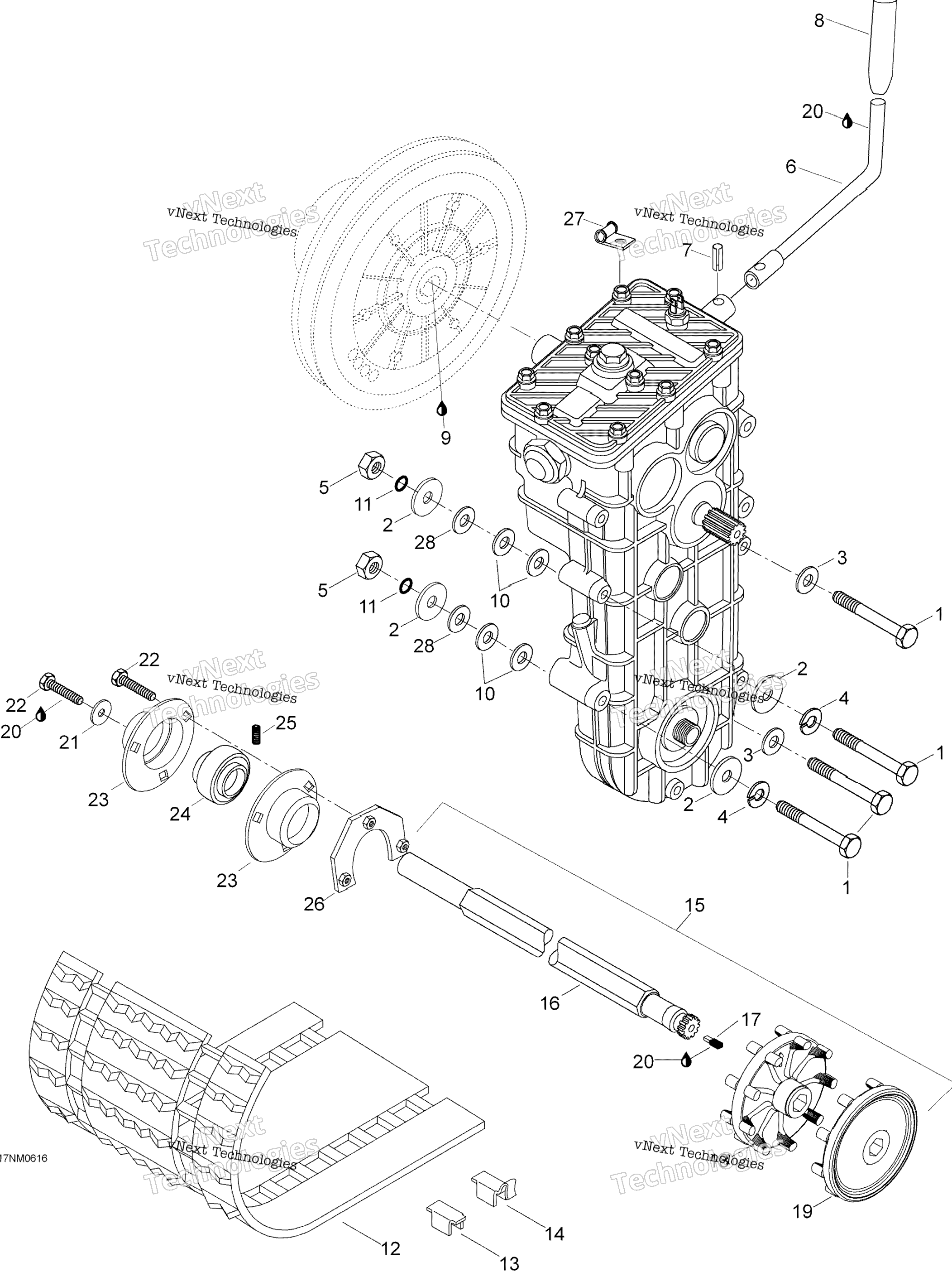 Привод System 600 Wt