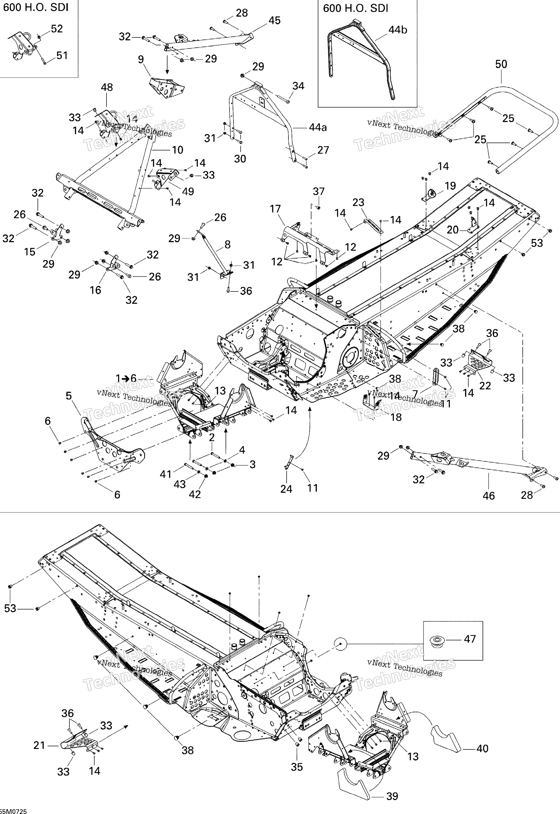 Рама And Components 600 Ho Sdi