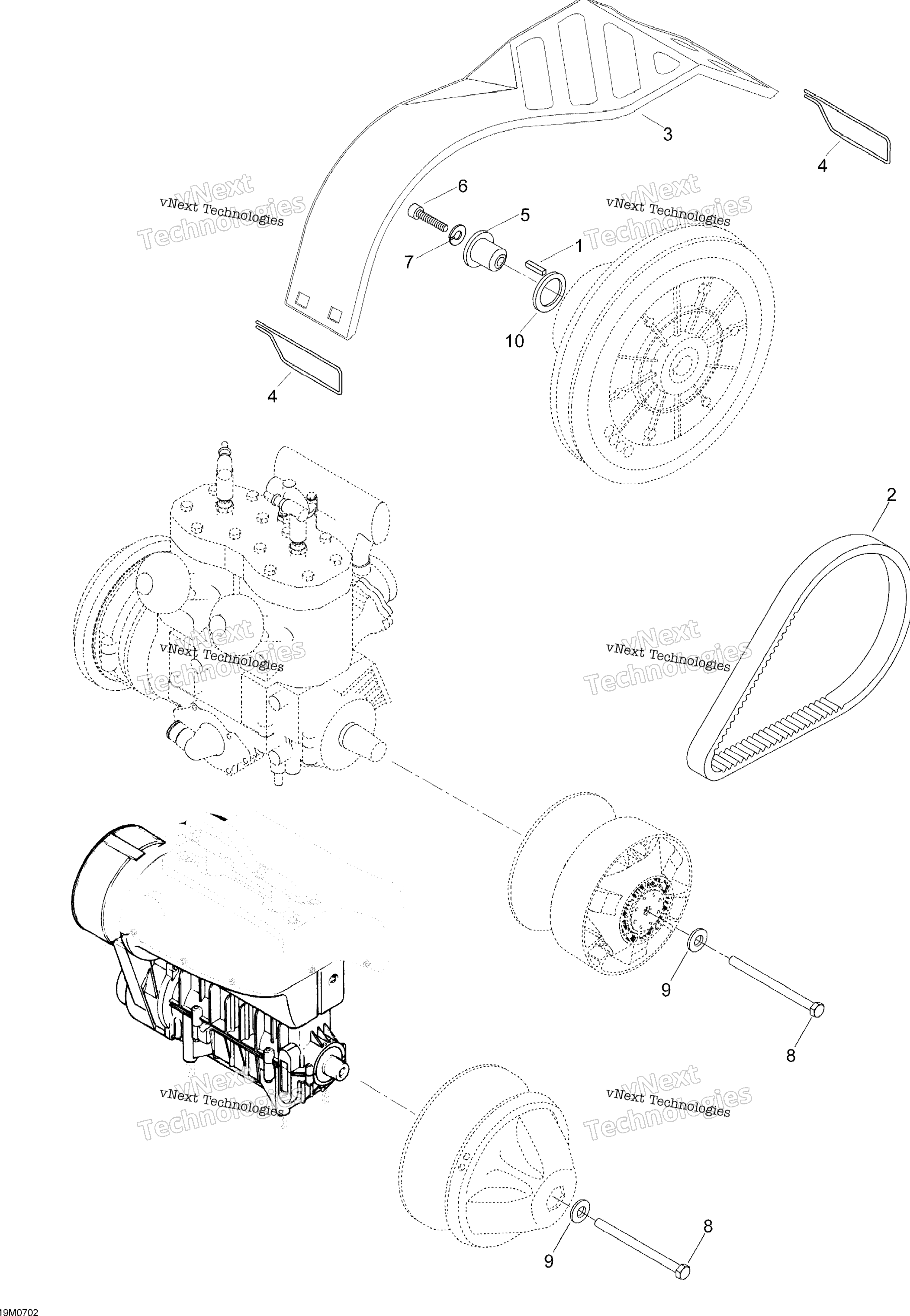 Шкив System Swt 550