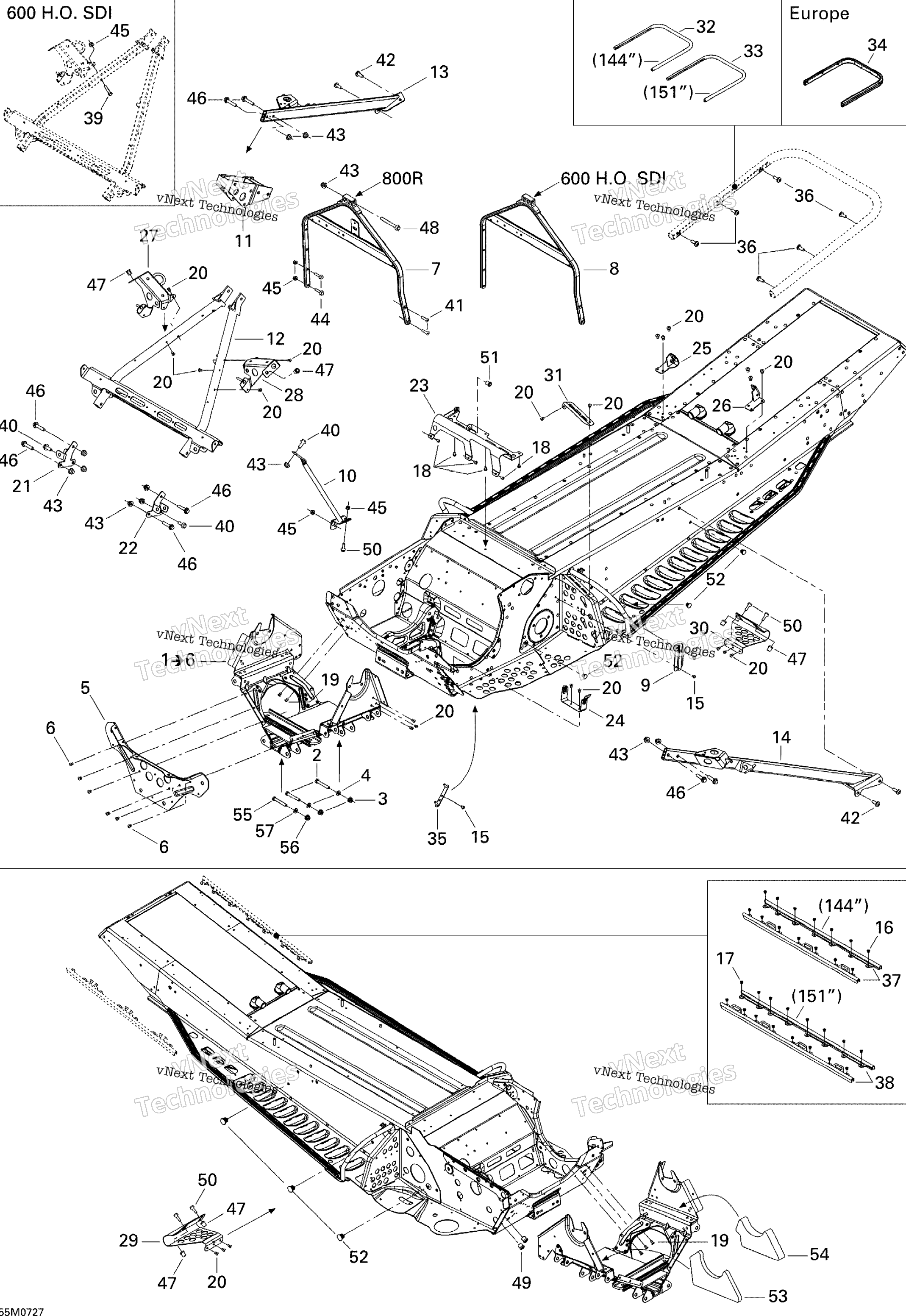 Рама And Components 600Ho Sdi