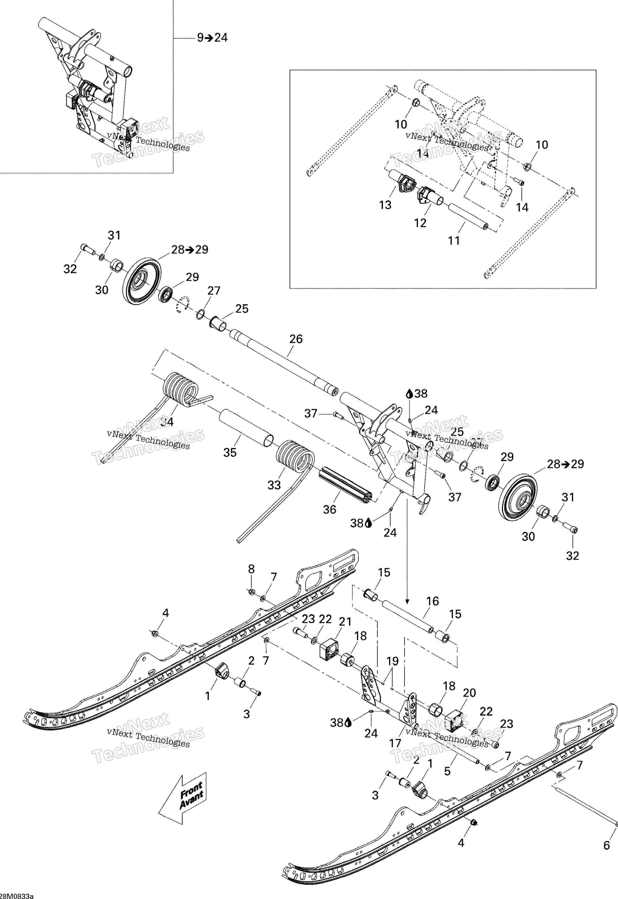 Задняя часть Arm Renegade