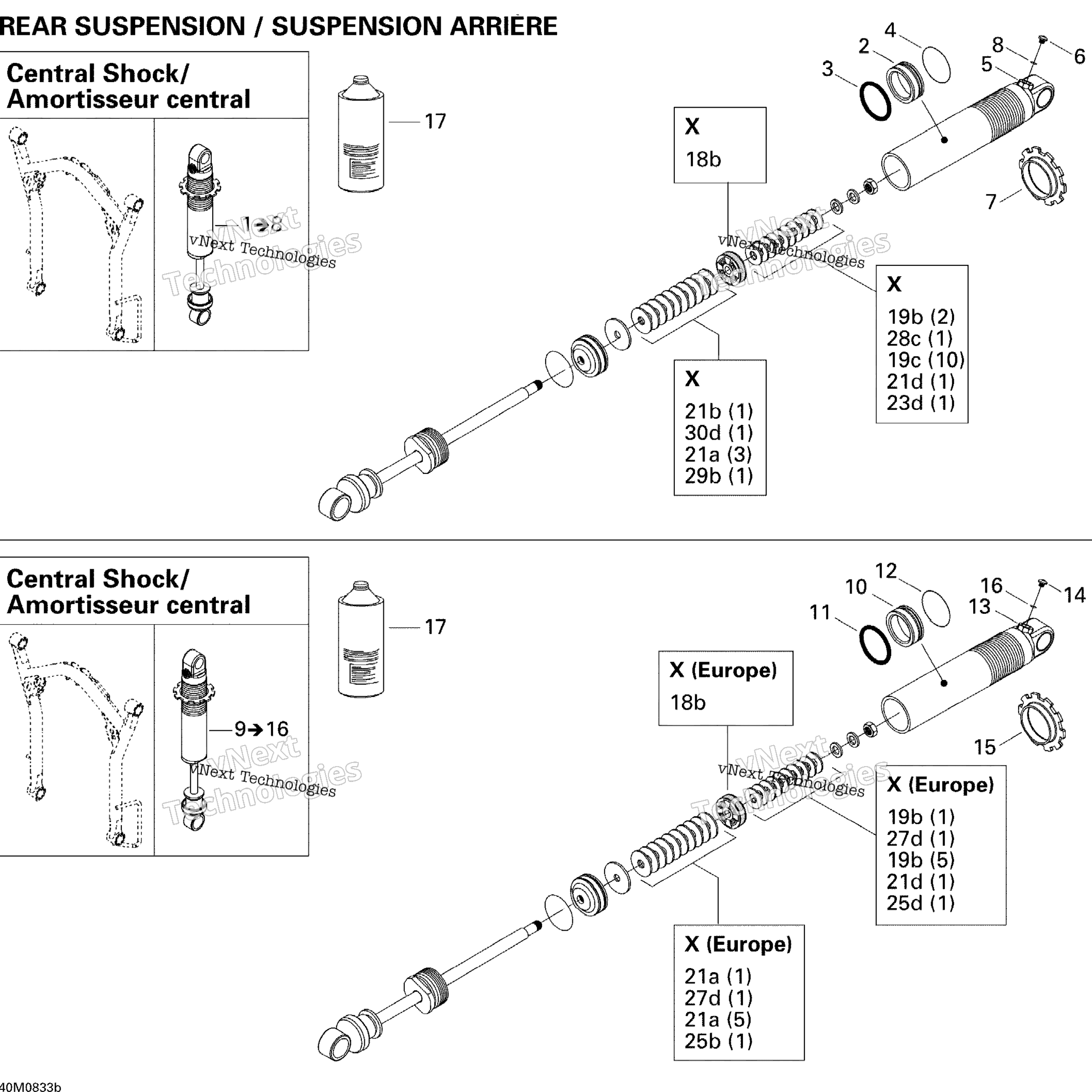 Take Apart Shock, задний 2