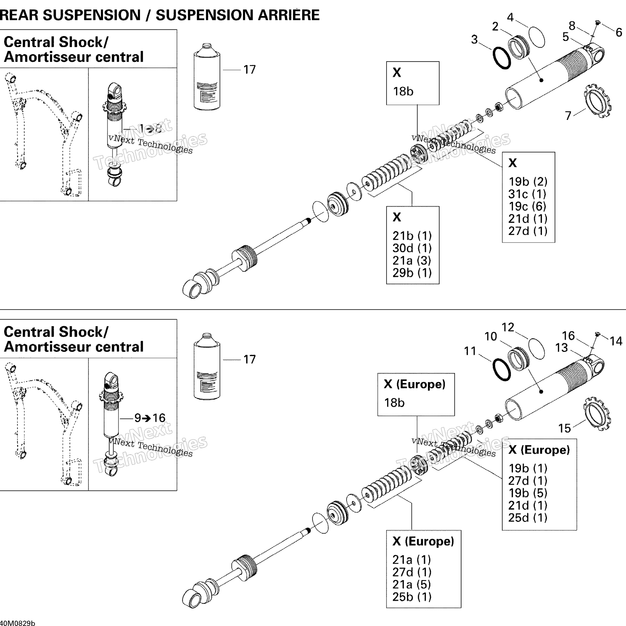 Take Apart Shock, задний 2