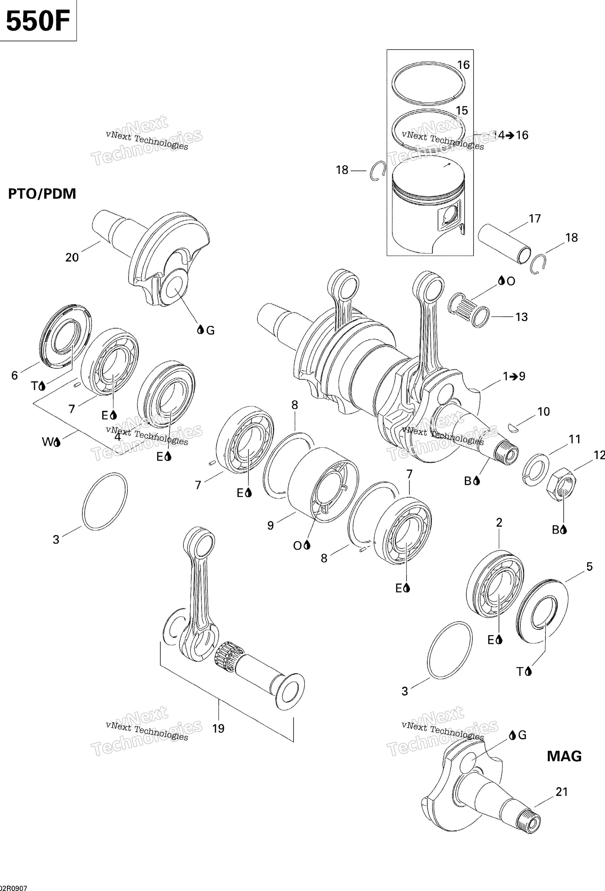 Коленчатый вал And Piston