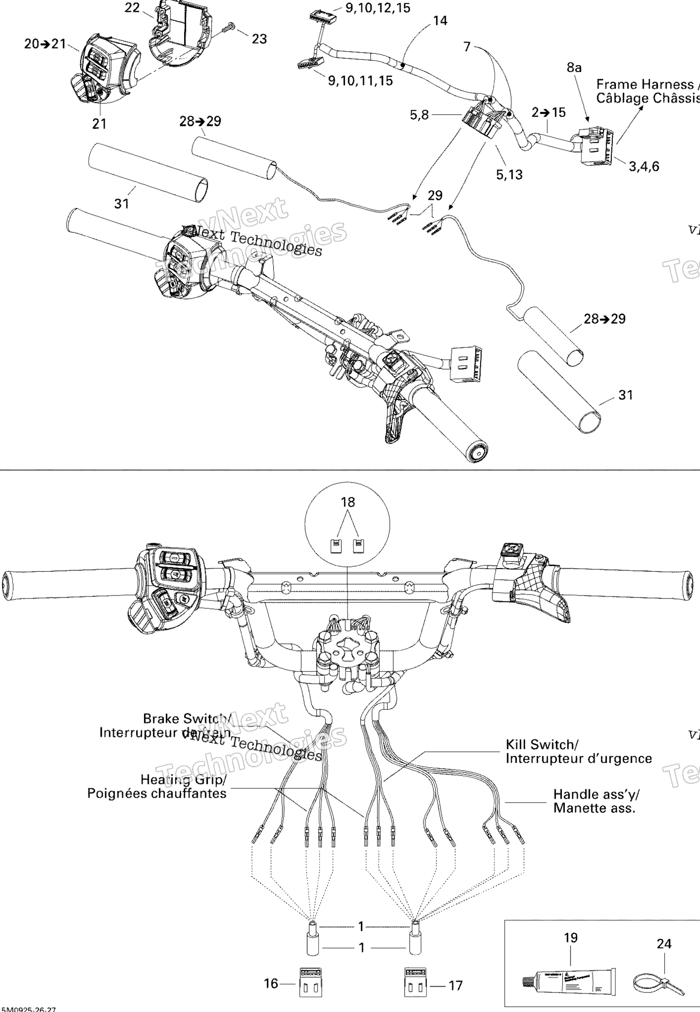 Рулевое управление Wiring Harness