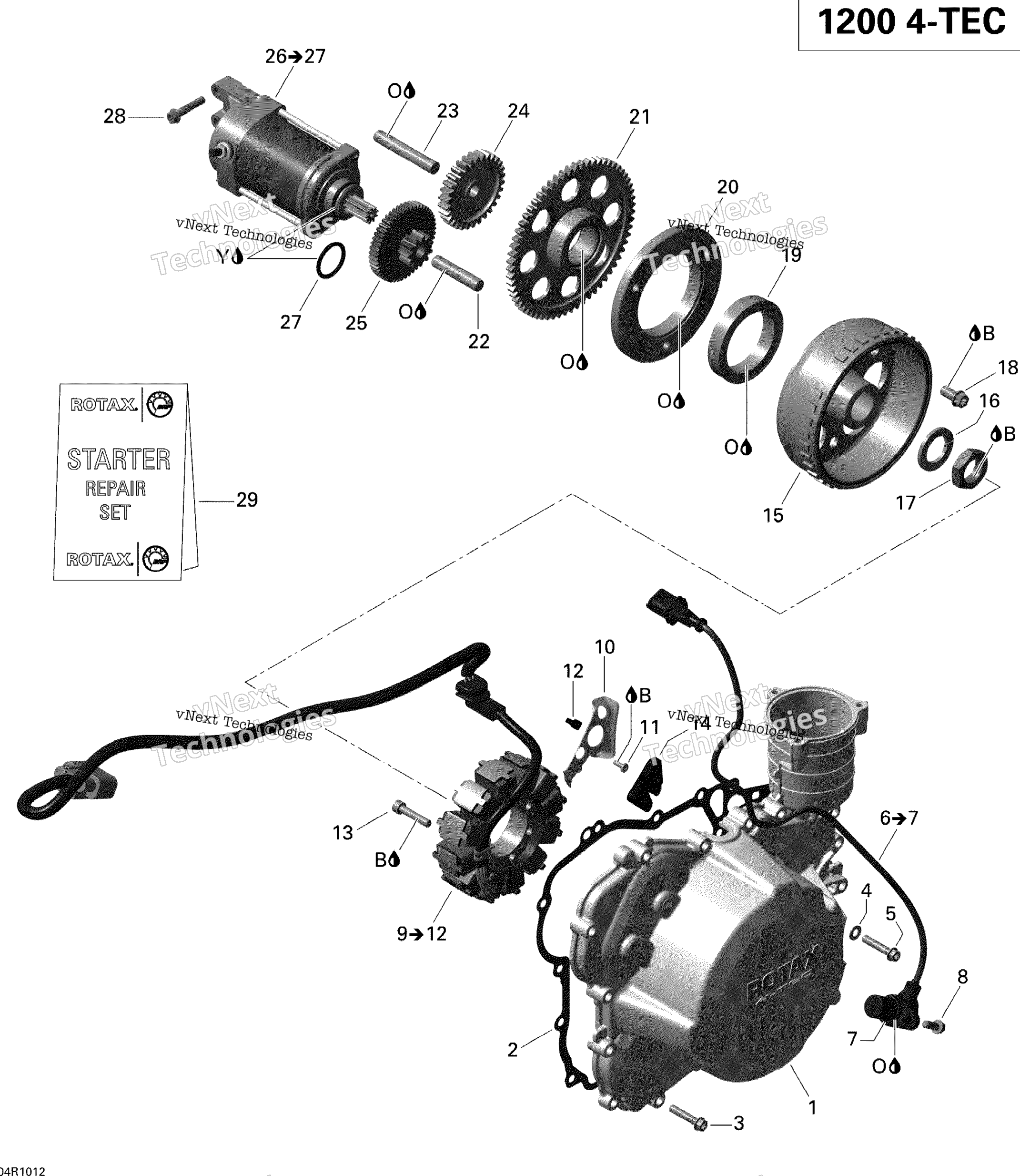 Магнето And Electric Starter