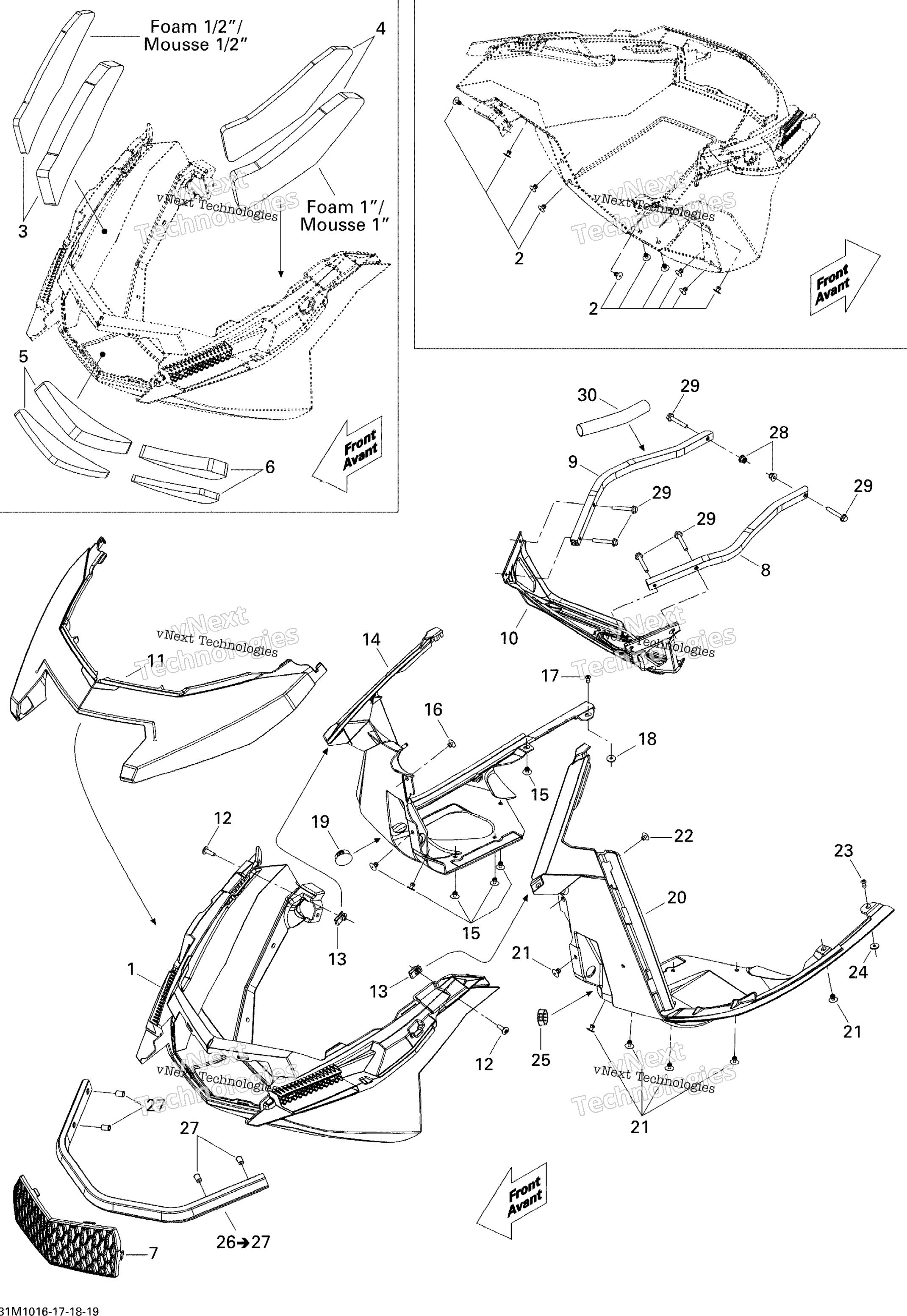 Нижняя часть Pan Le 600Ho Etec