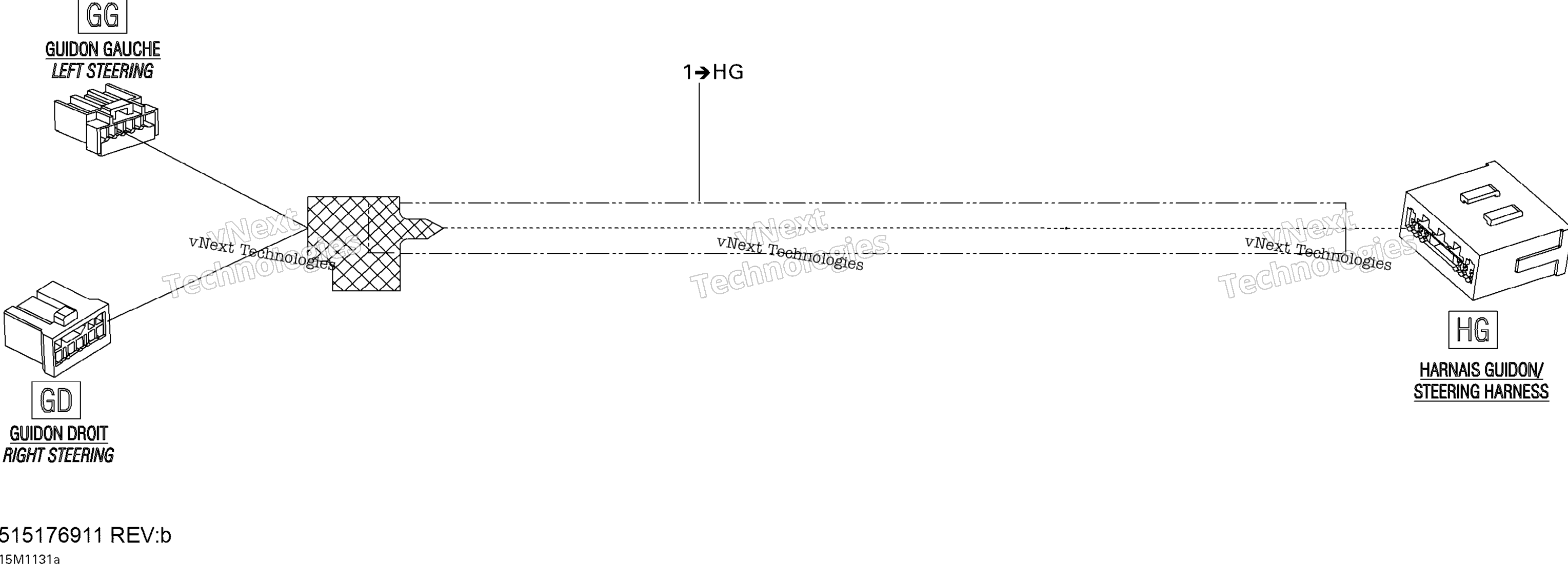 Рулевое управление Wiring Harness Std