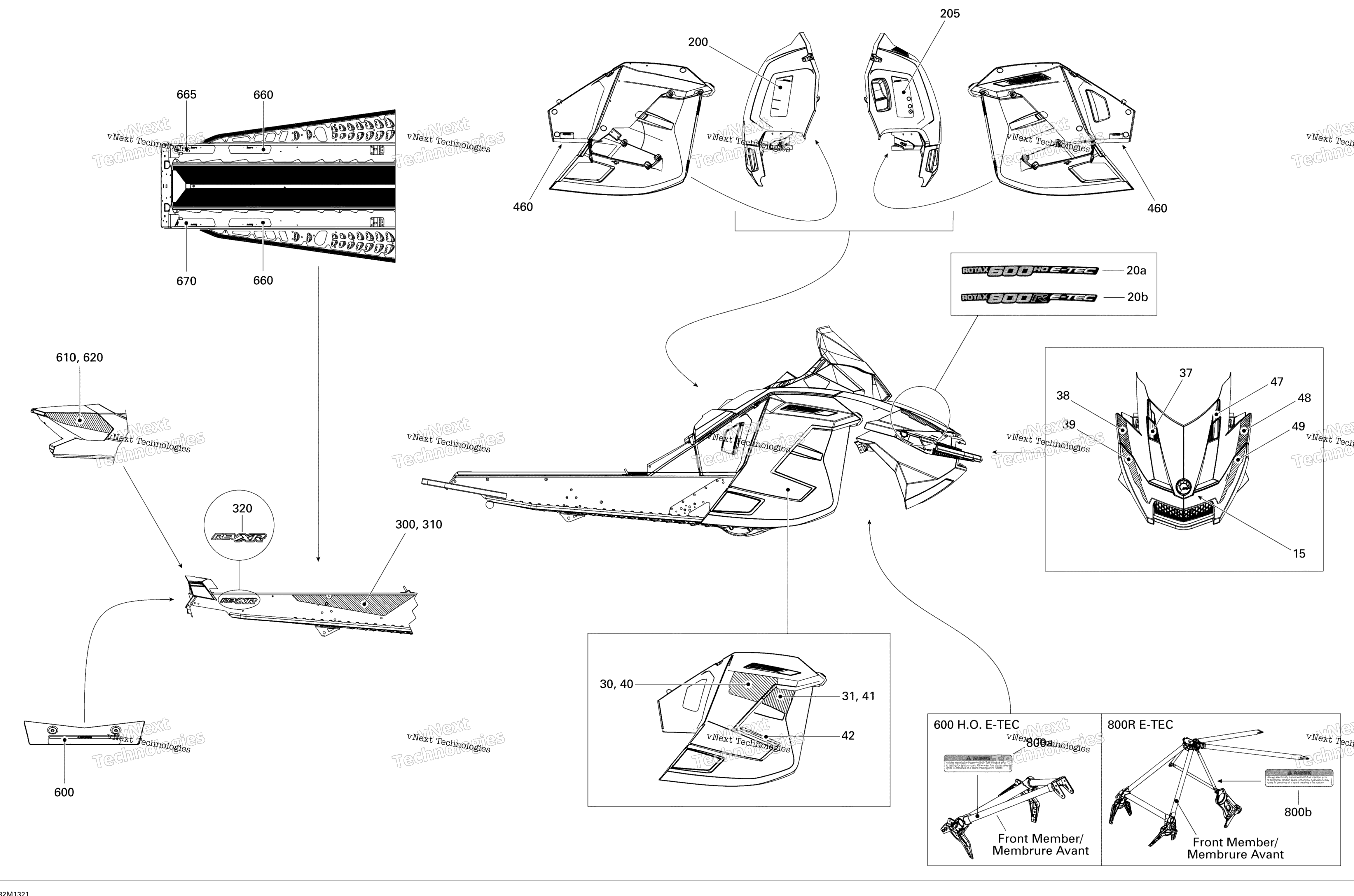 Наклейки 600Hoetec