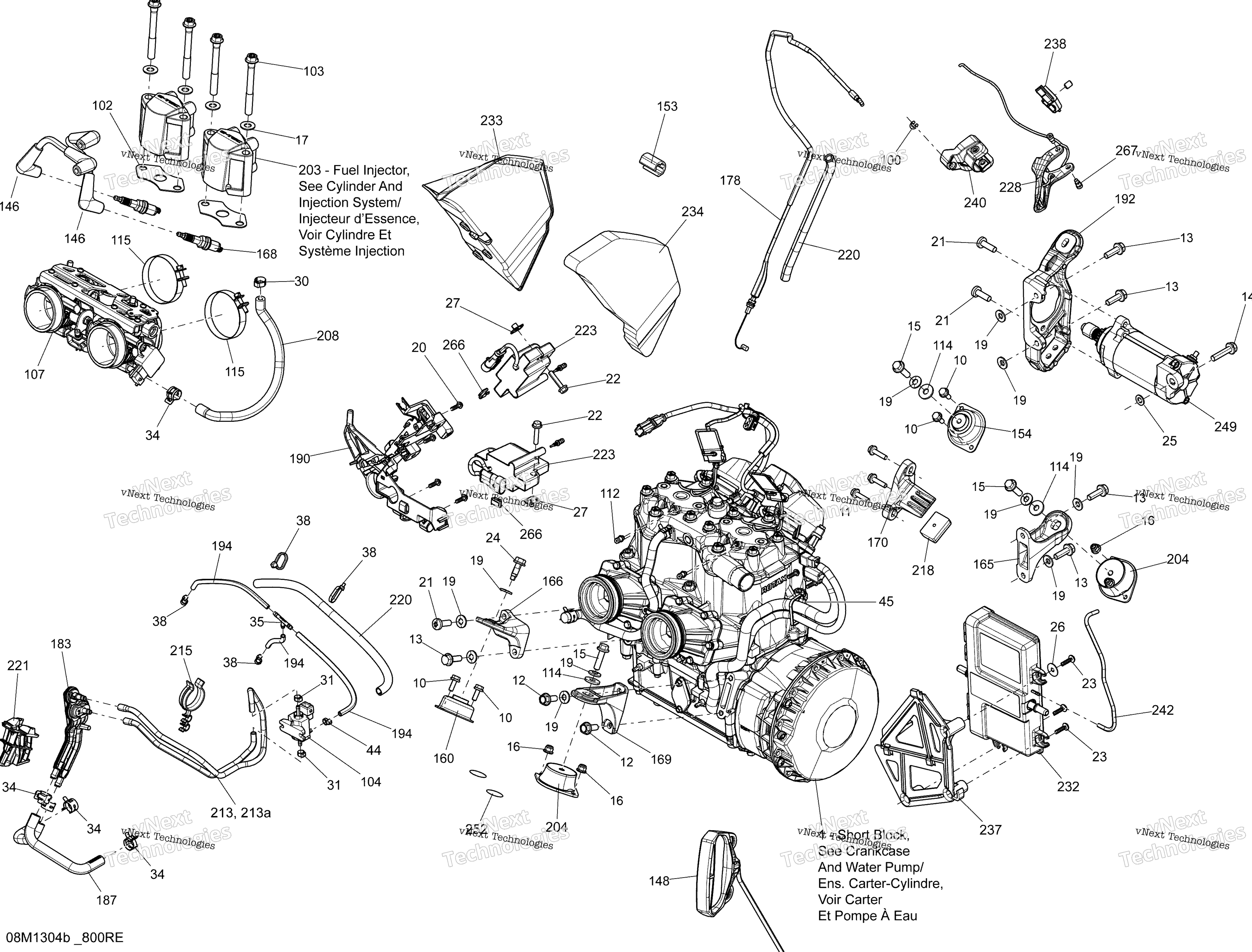 Двигатель And Engine Support 800