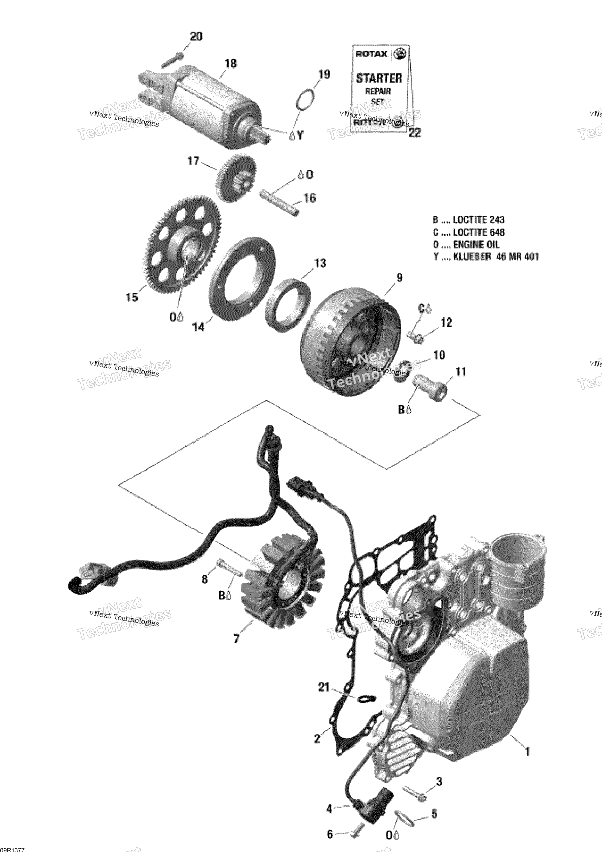 Магнето And Electric Starter