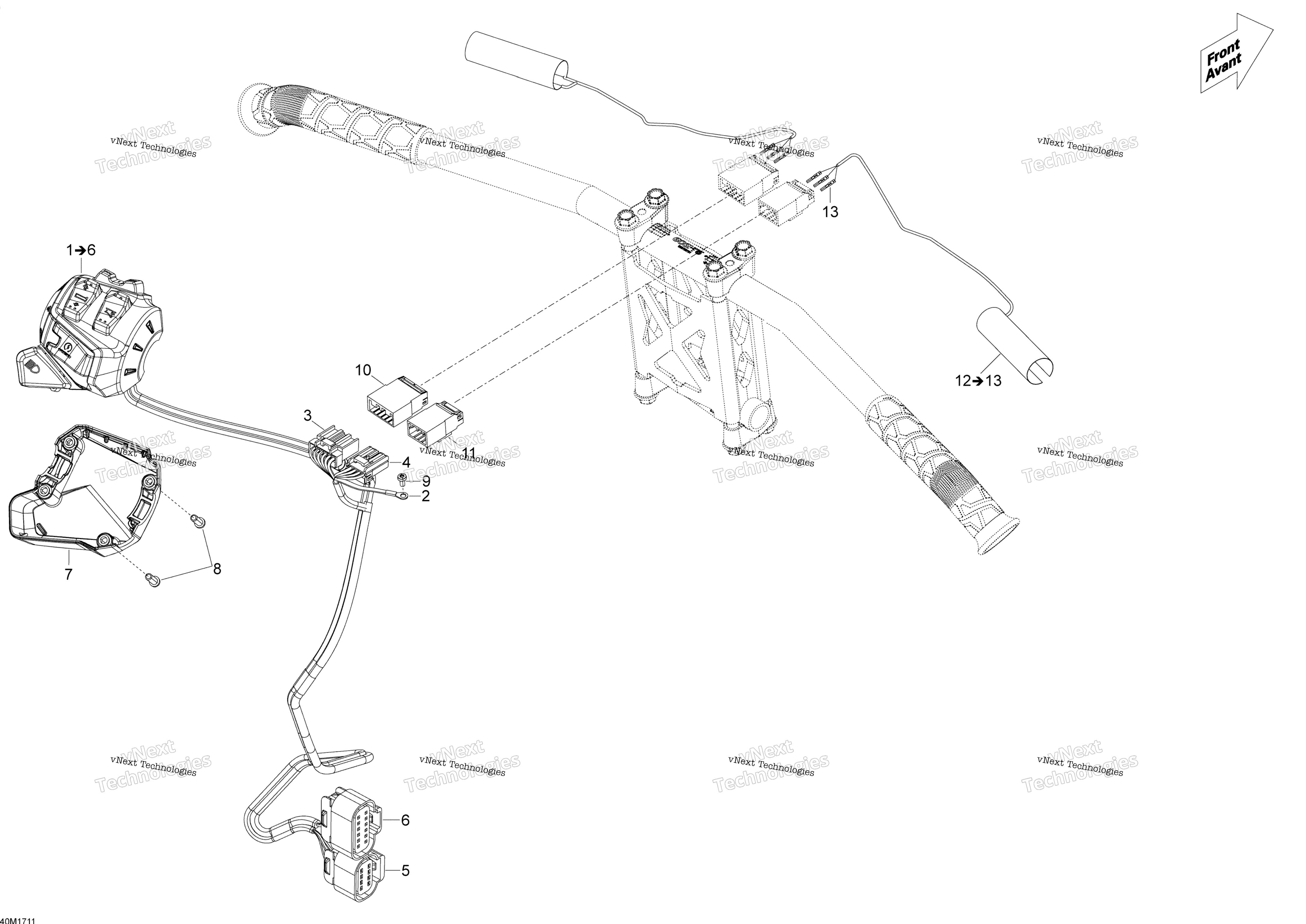 Рулевое управление Wiring Harness 2018