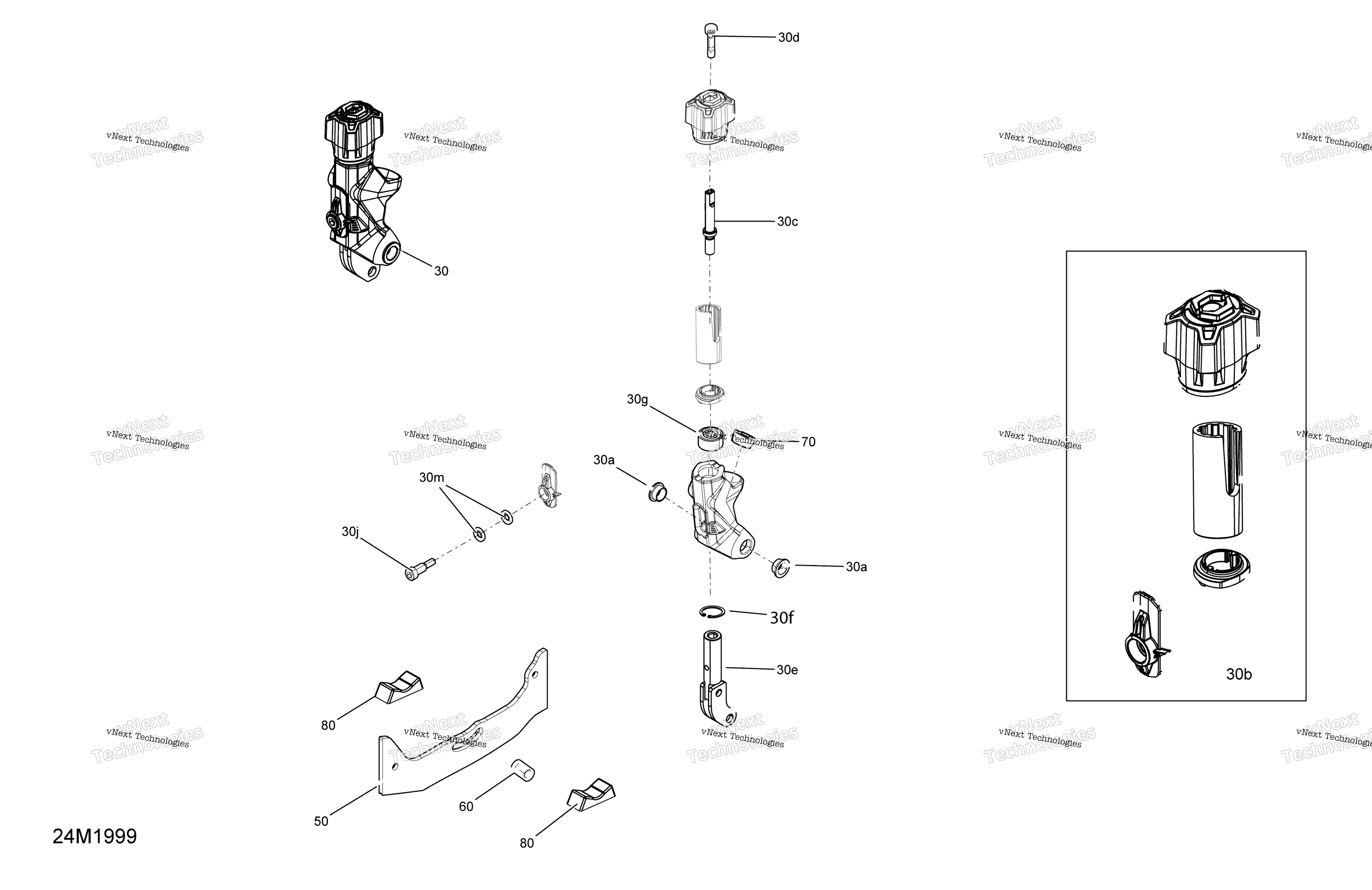 Передняя часть Runner Mechanism