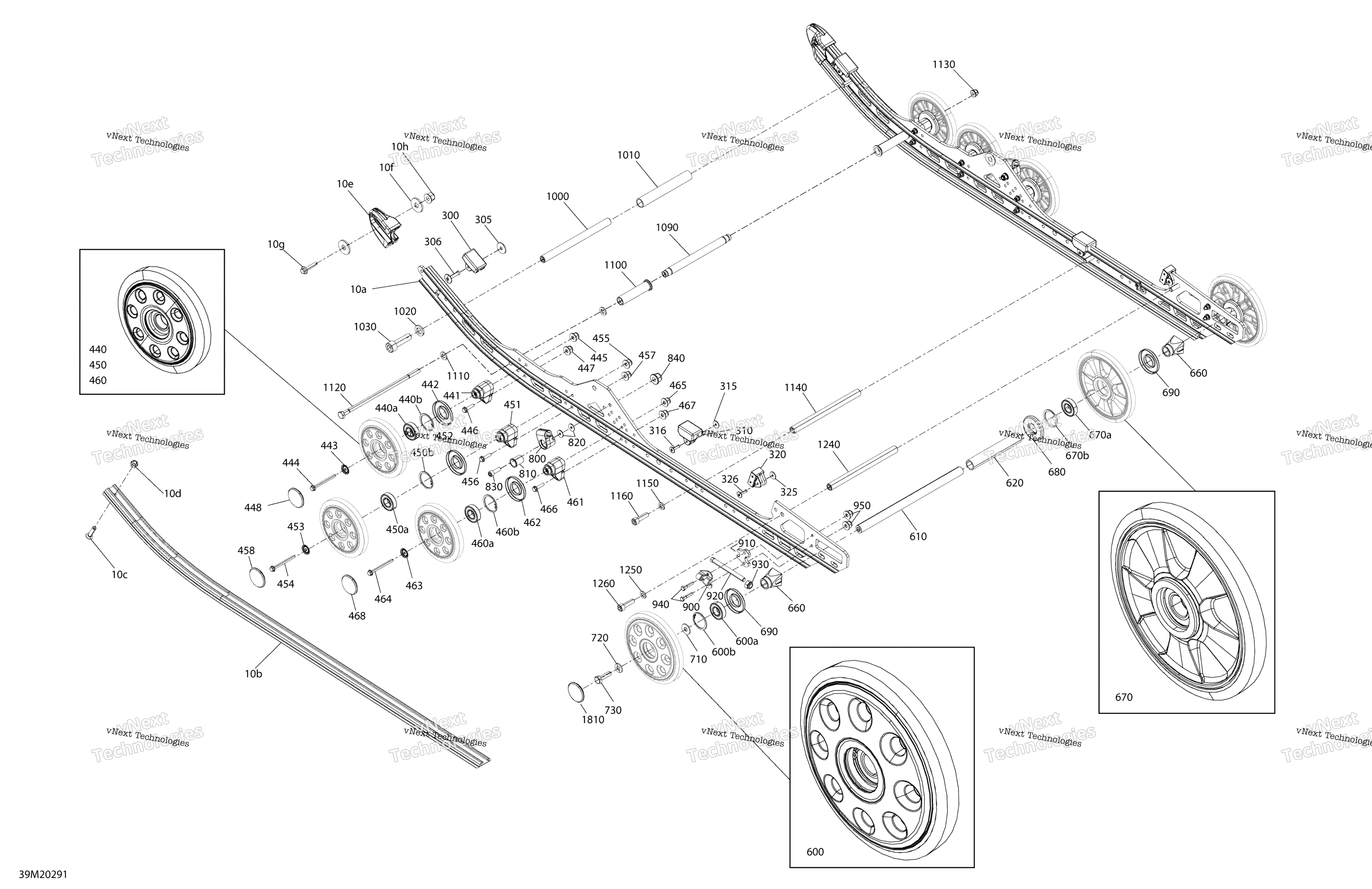 Подвеска, задняя - Lower Section - Xrs