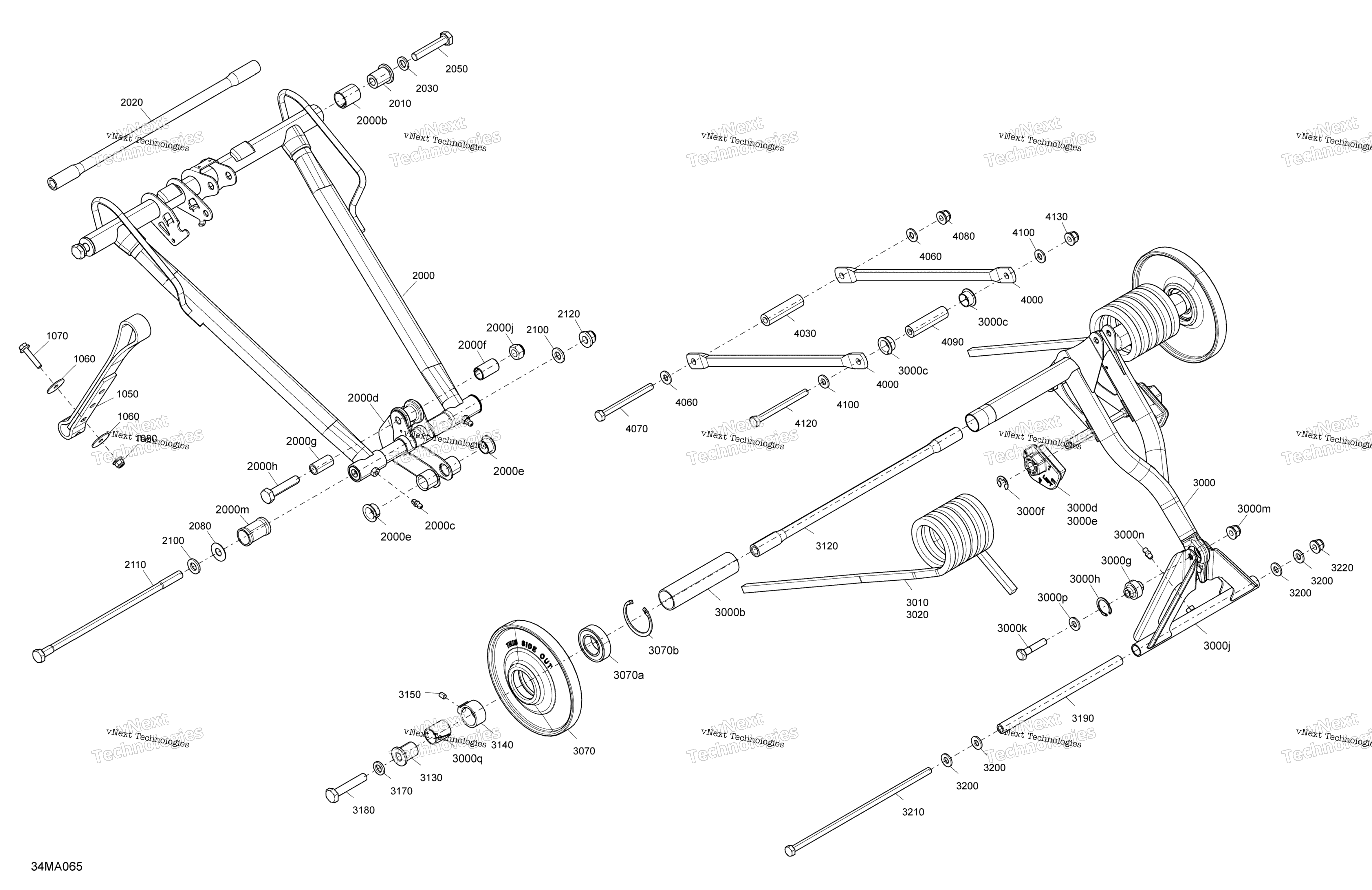 Подвеска - Rear - Upper Section
