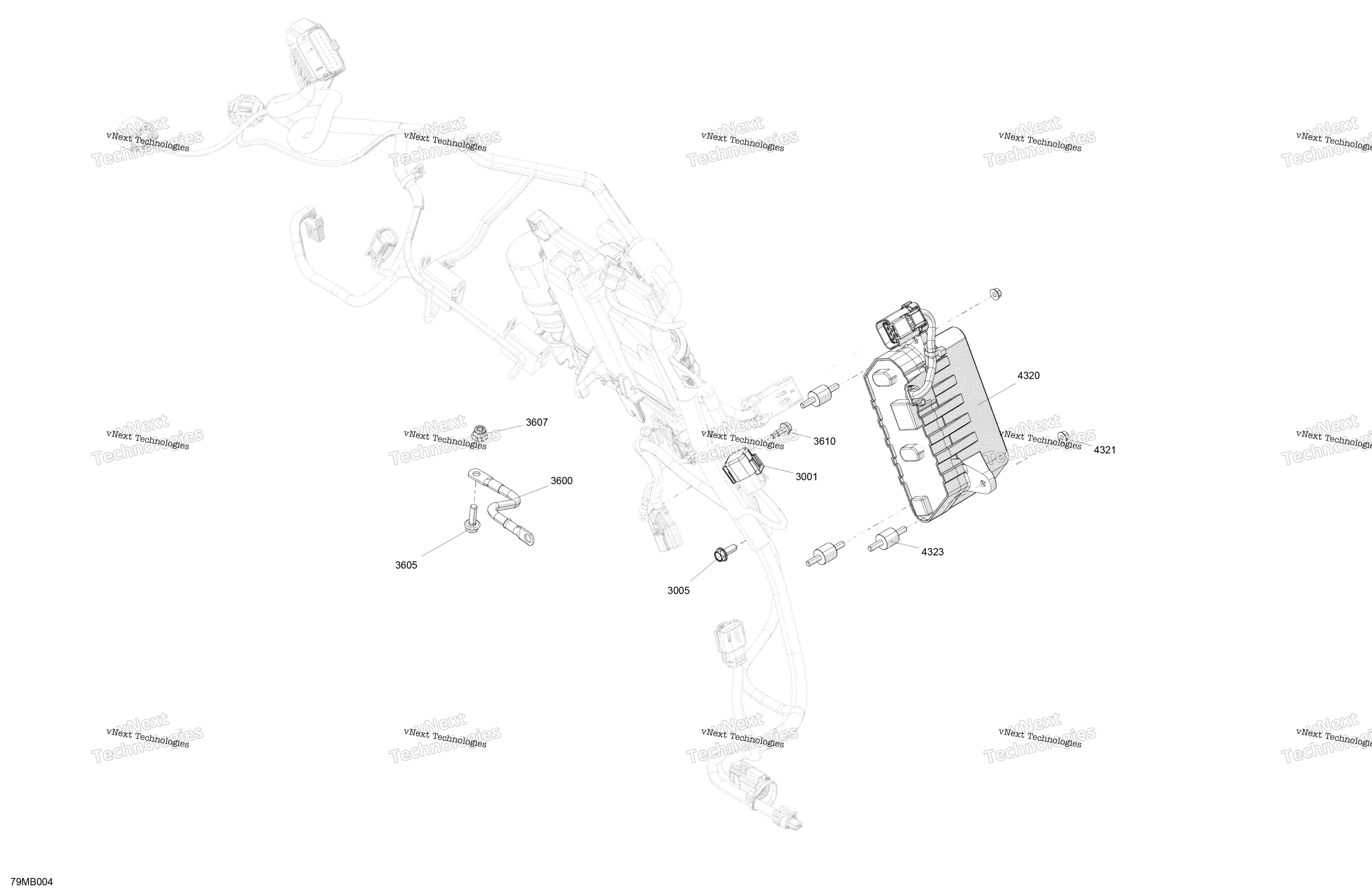 Электрооборудование - Lower Section - Shot Start