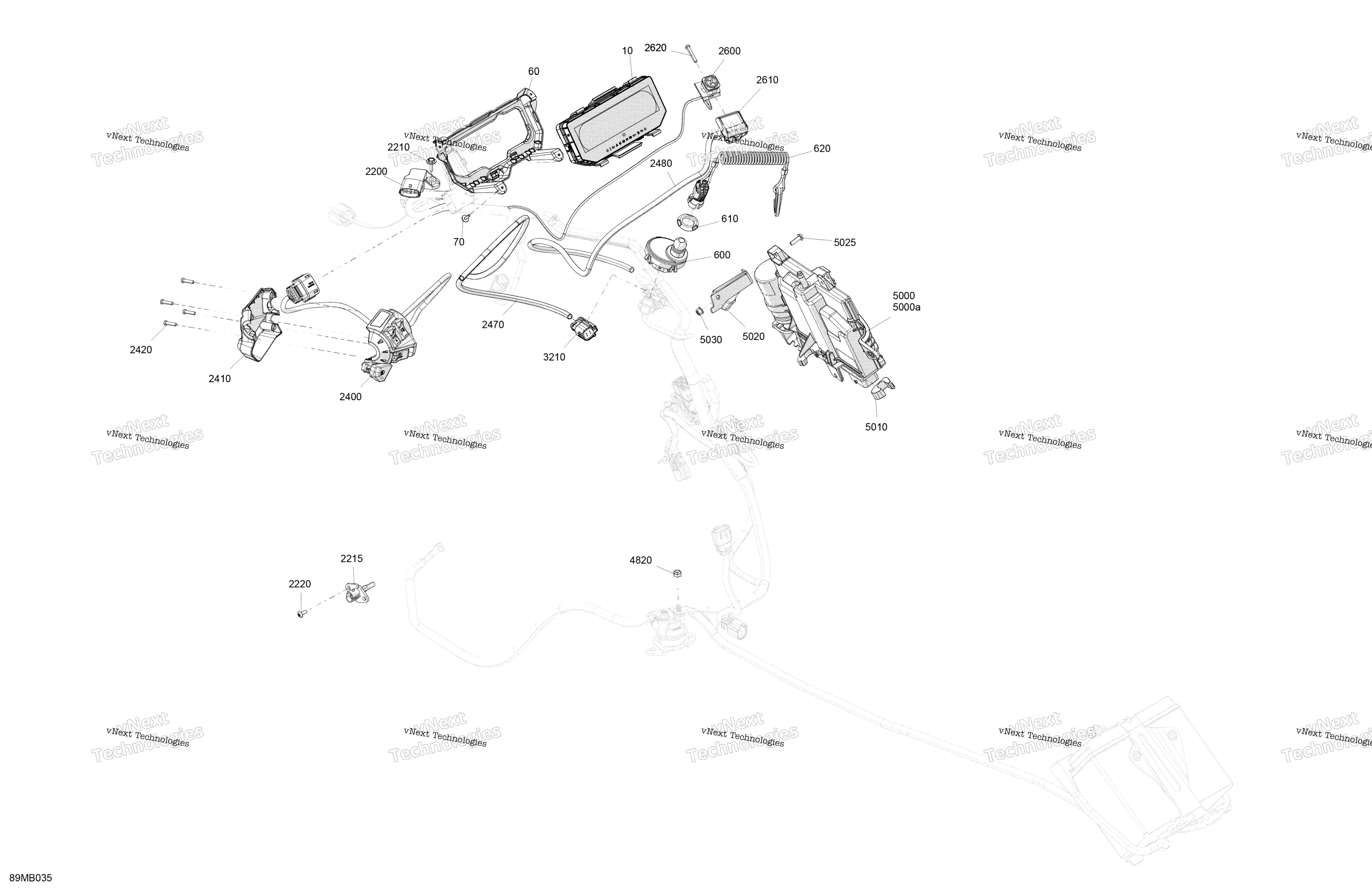 Электрооборудование - Upper Section - Shot Starter