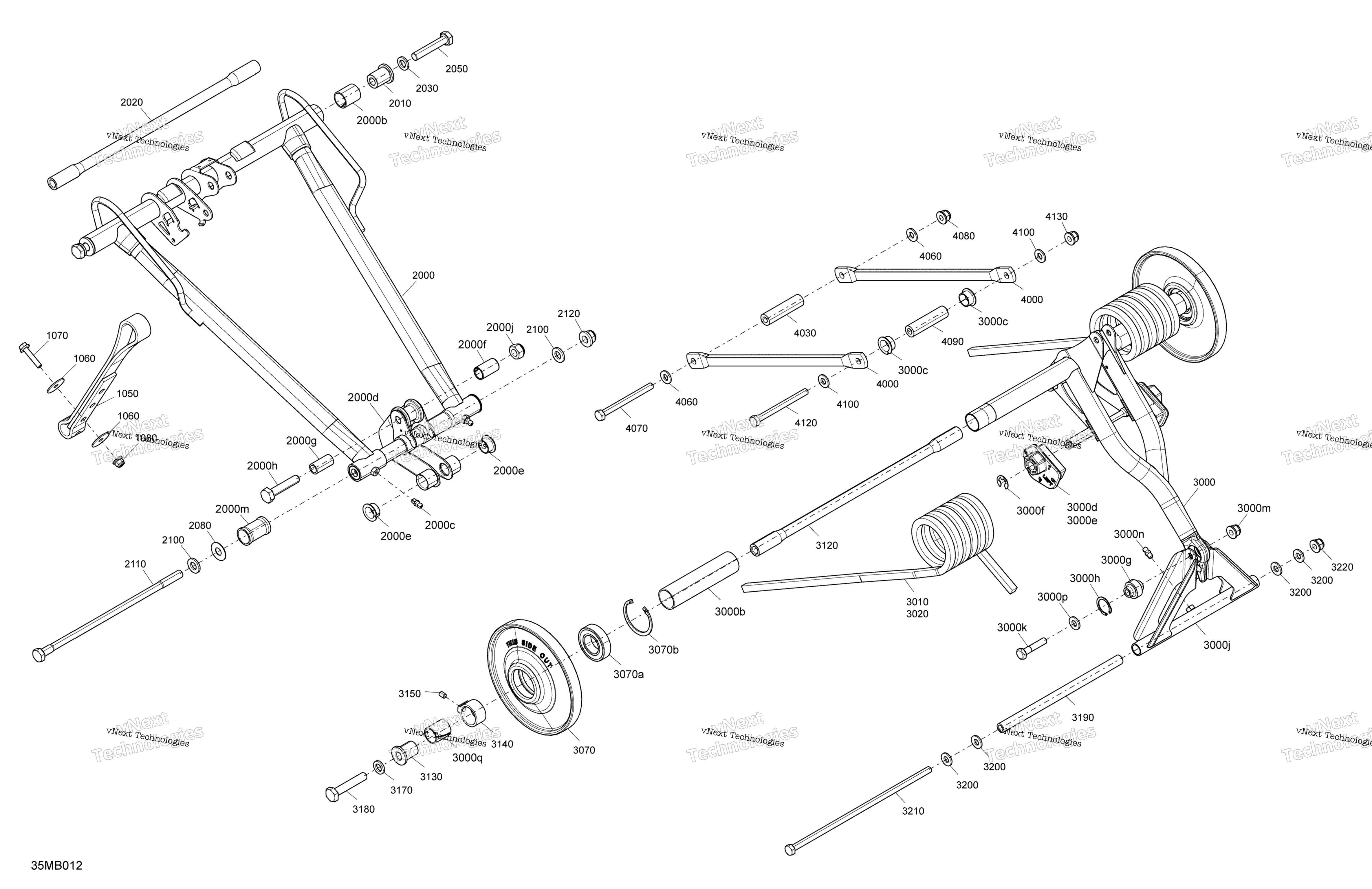 Подвеска - Rear - Upper Section