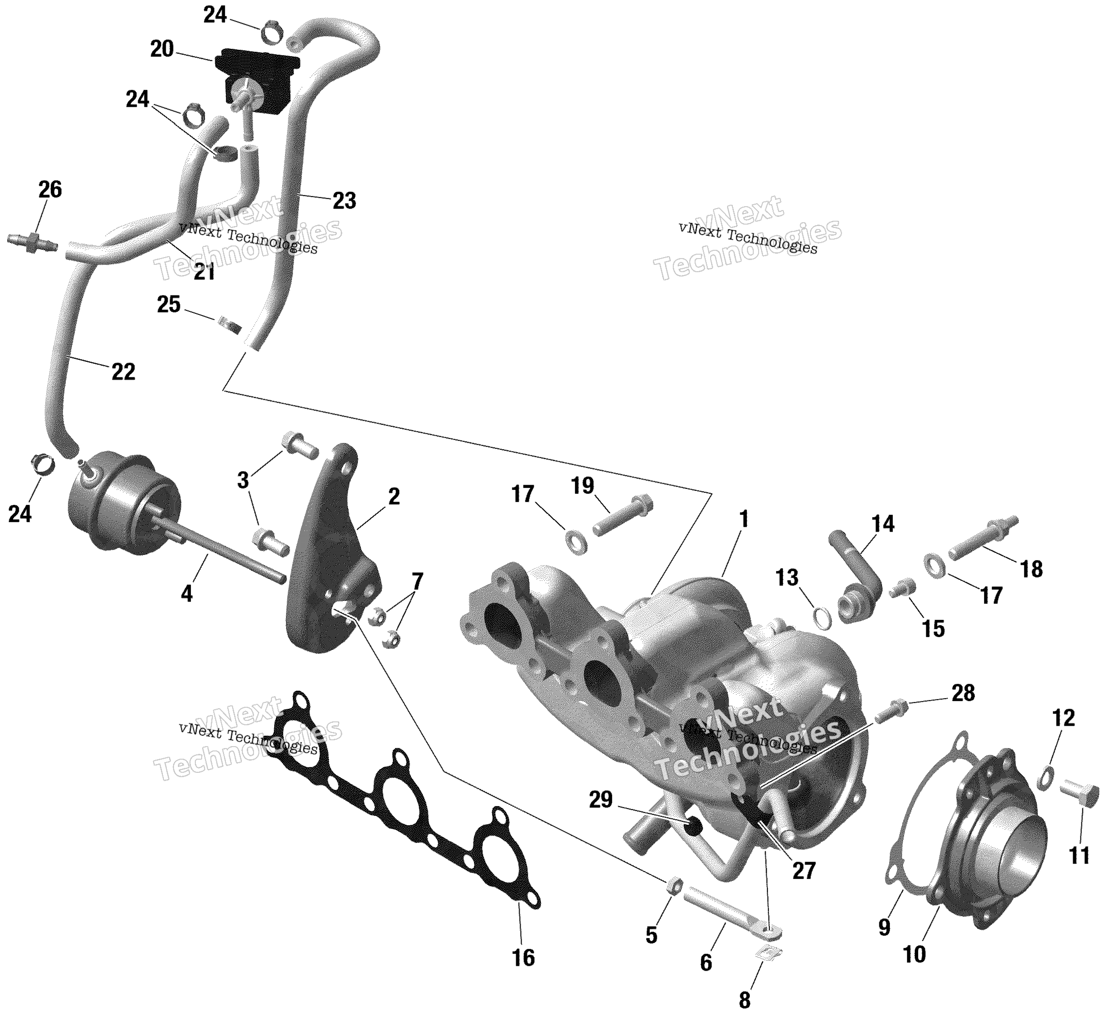 Rotax Turbocharger