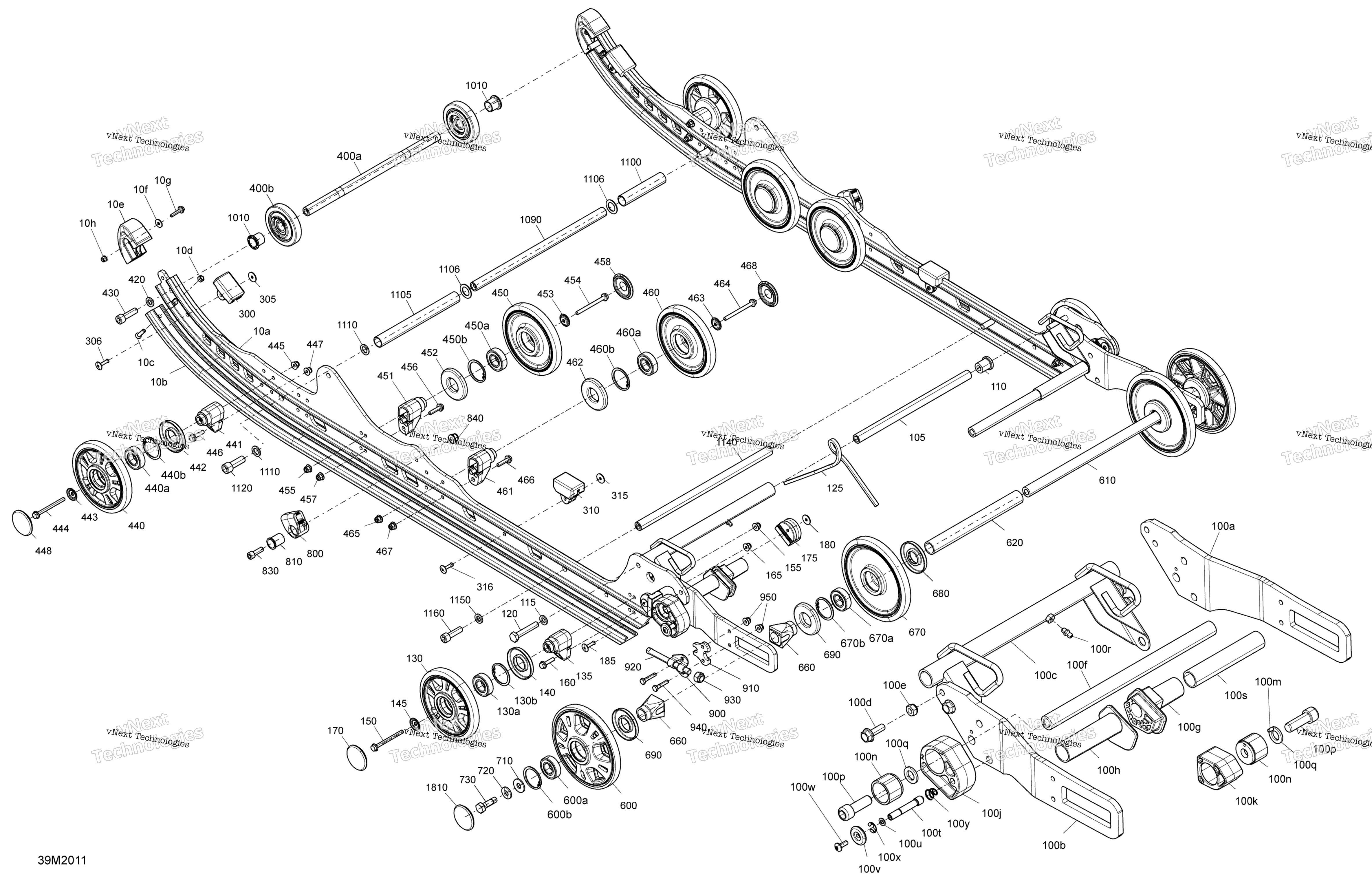 Подвеска - Rear - Lower Section - Le - Se