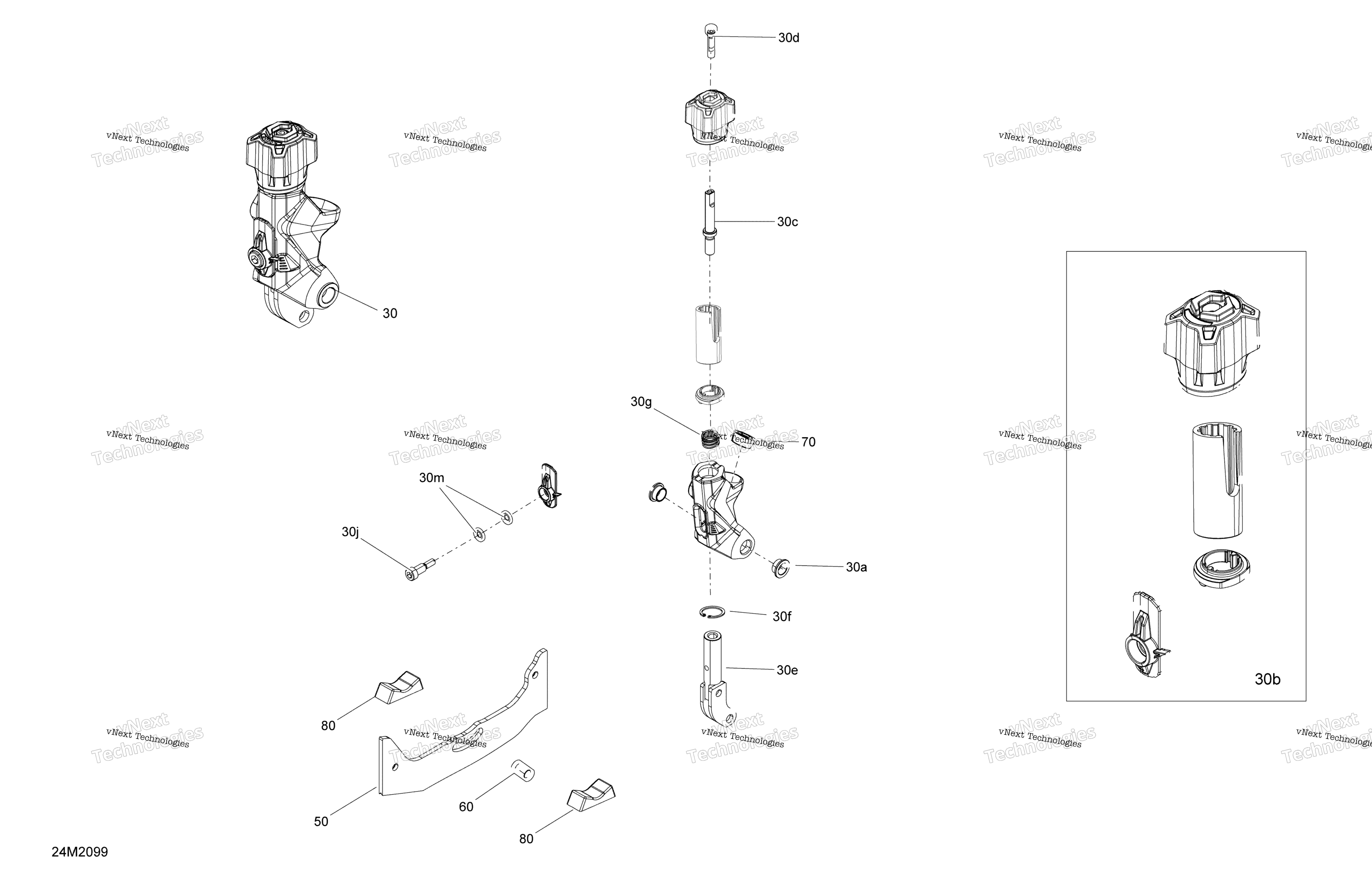 Передняя часть Runner Mechanism