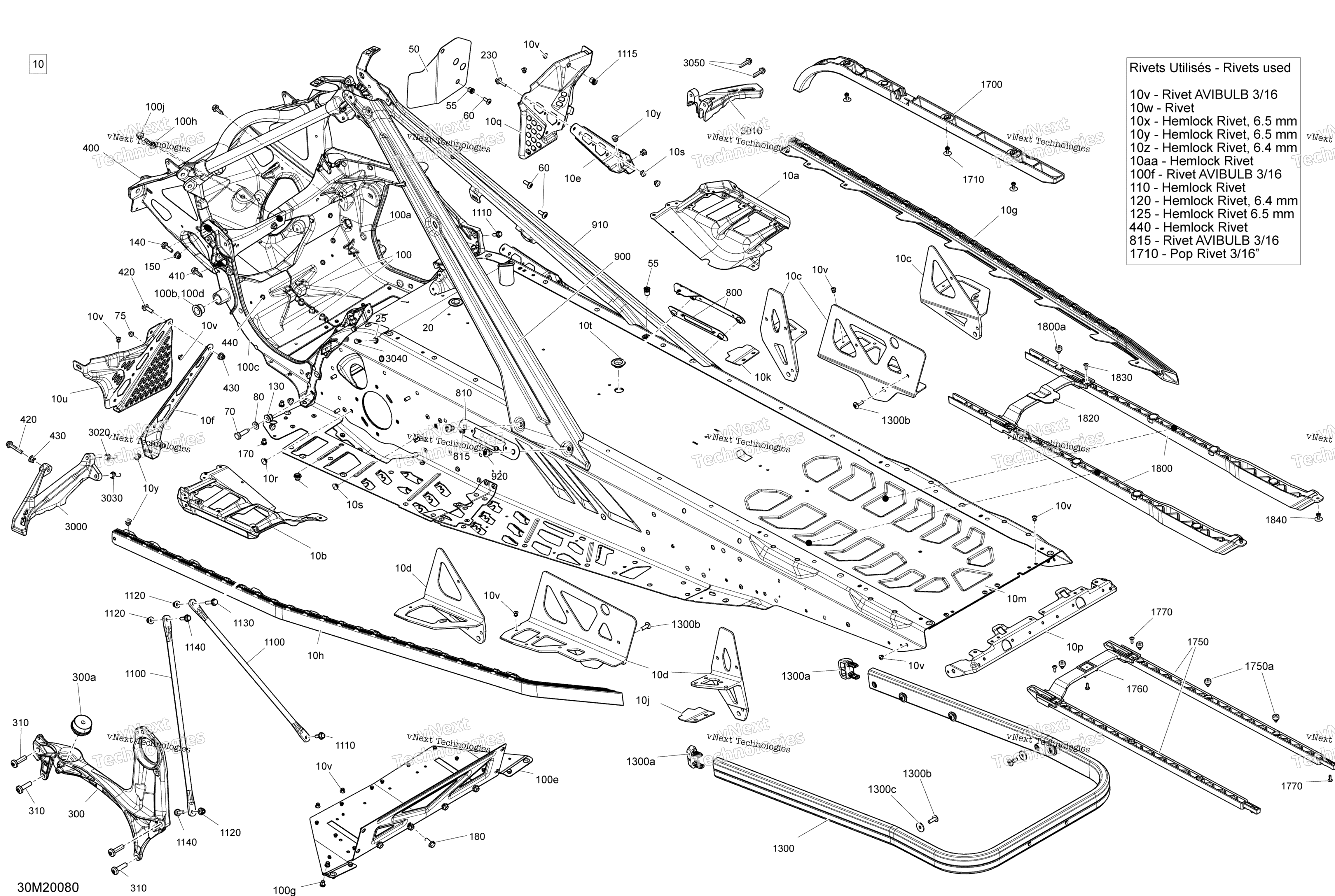Рама - System - Model 137 - Enduro