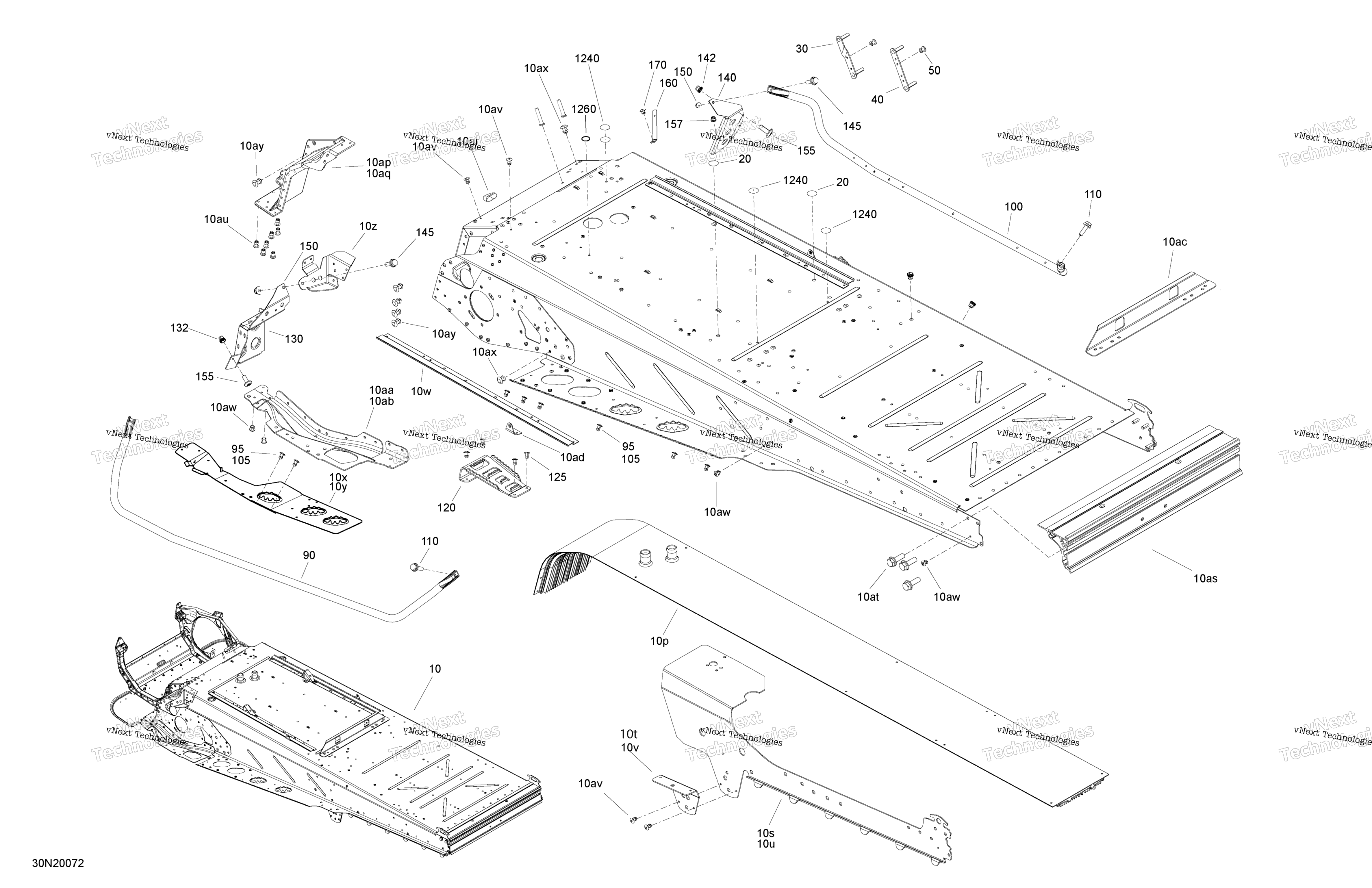 Рама - System - Rear Section