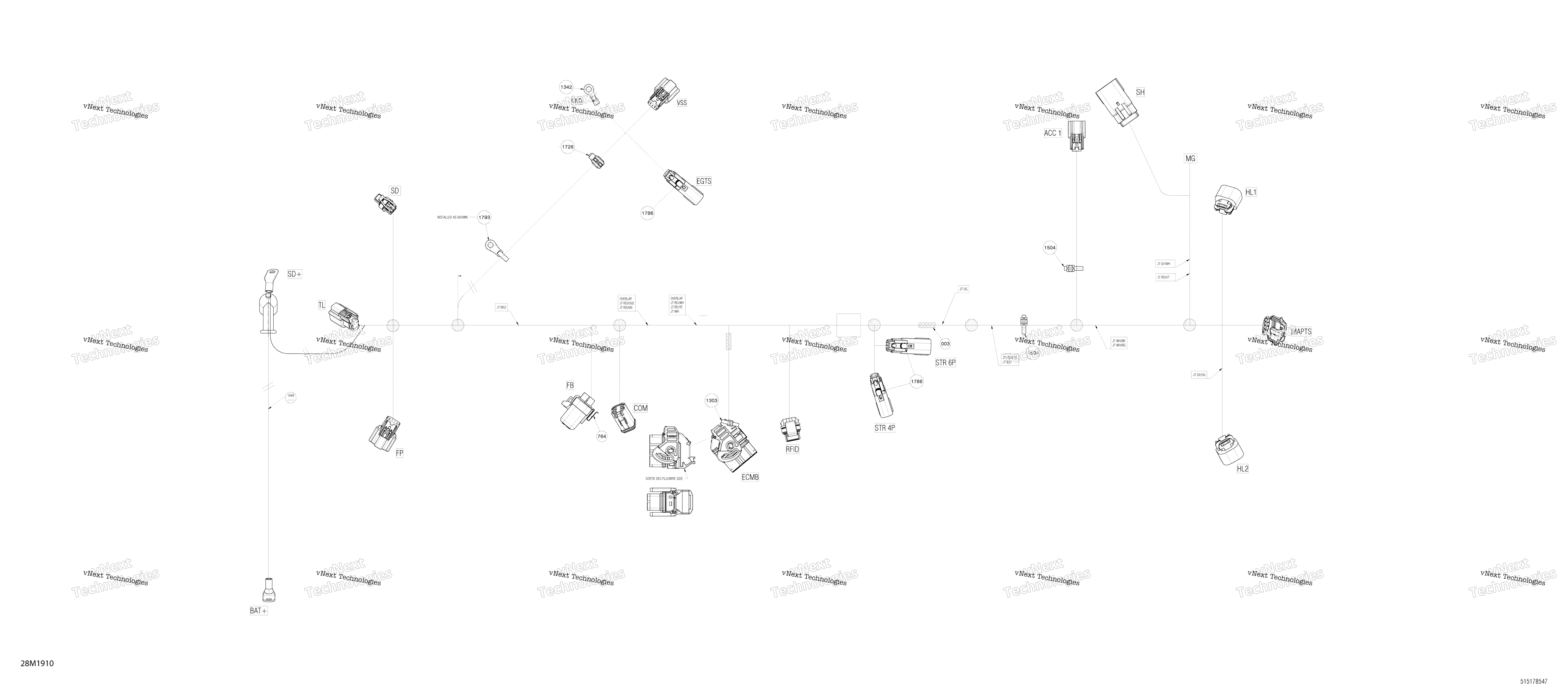 Основной Harness - 515178550