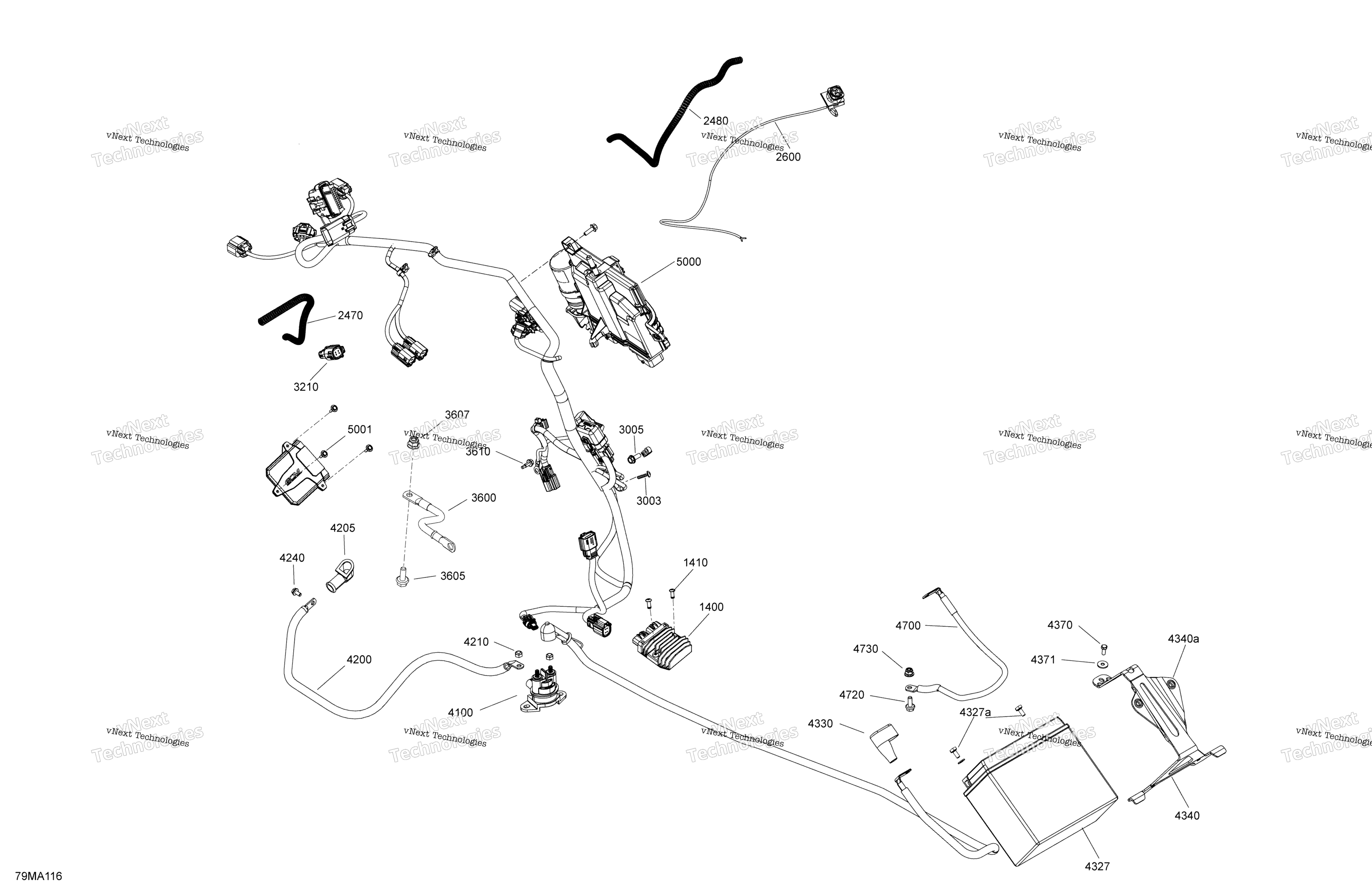 Электрооборудование - Lower Section