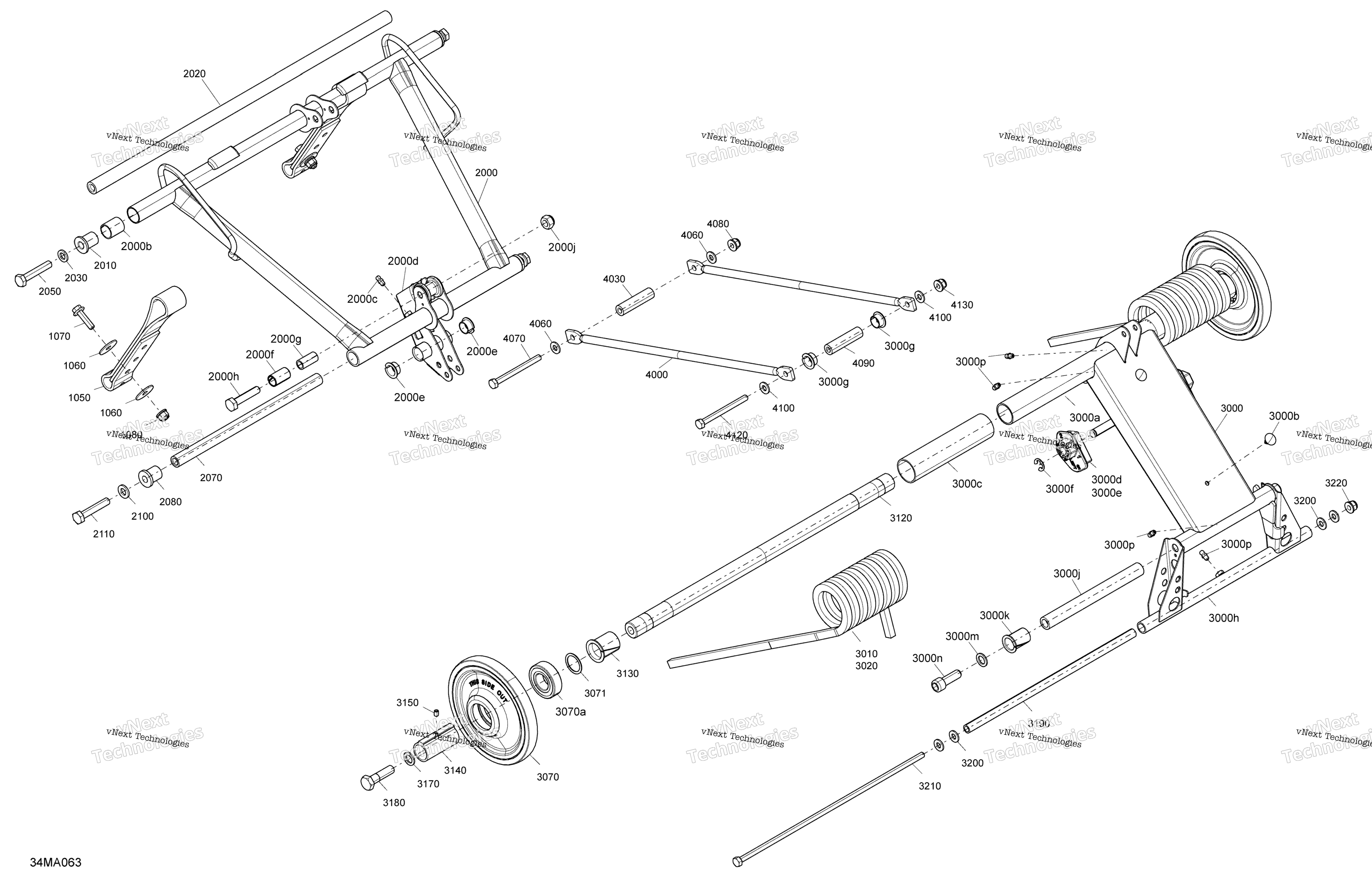 Подвеска - Rear - Upper Section
