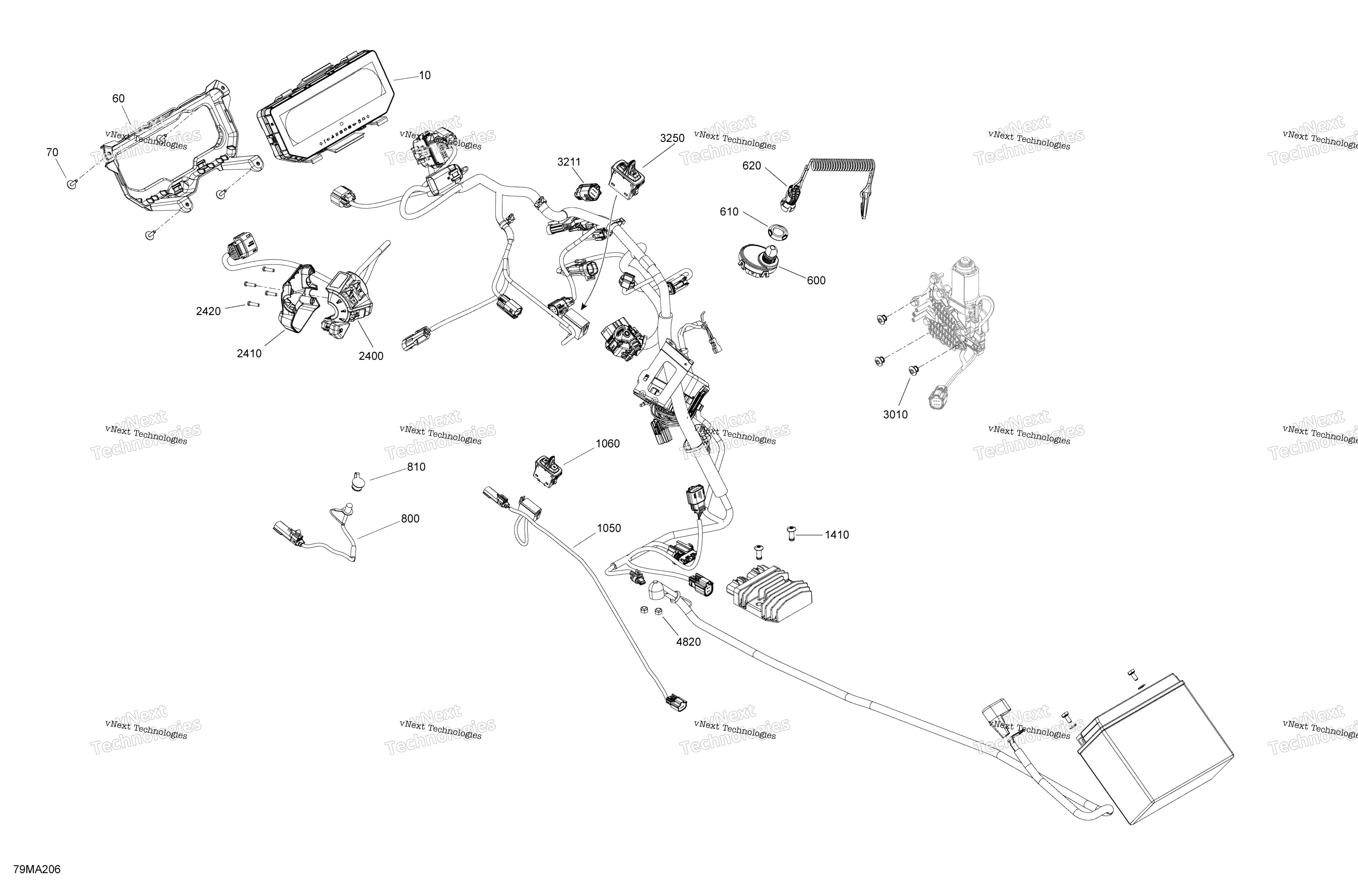 Электрооборудование - Upper Section