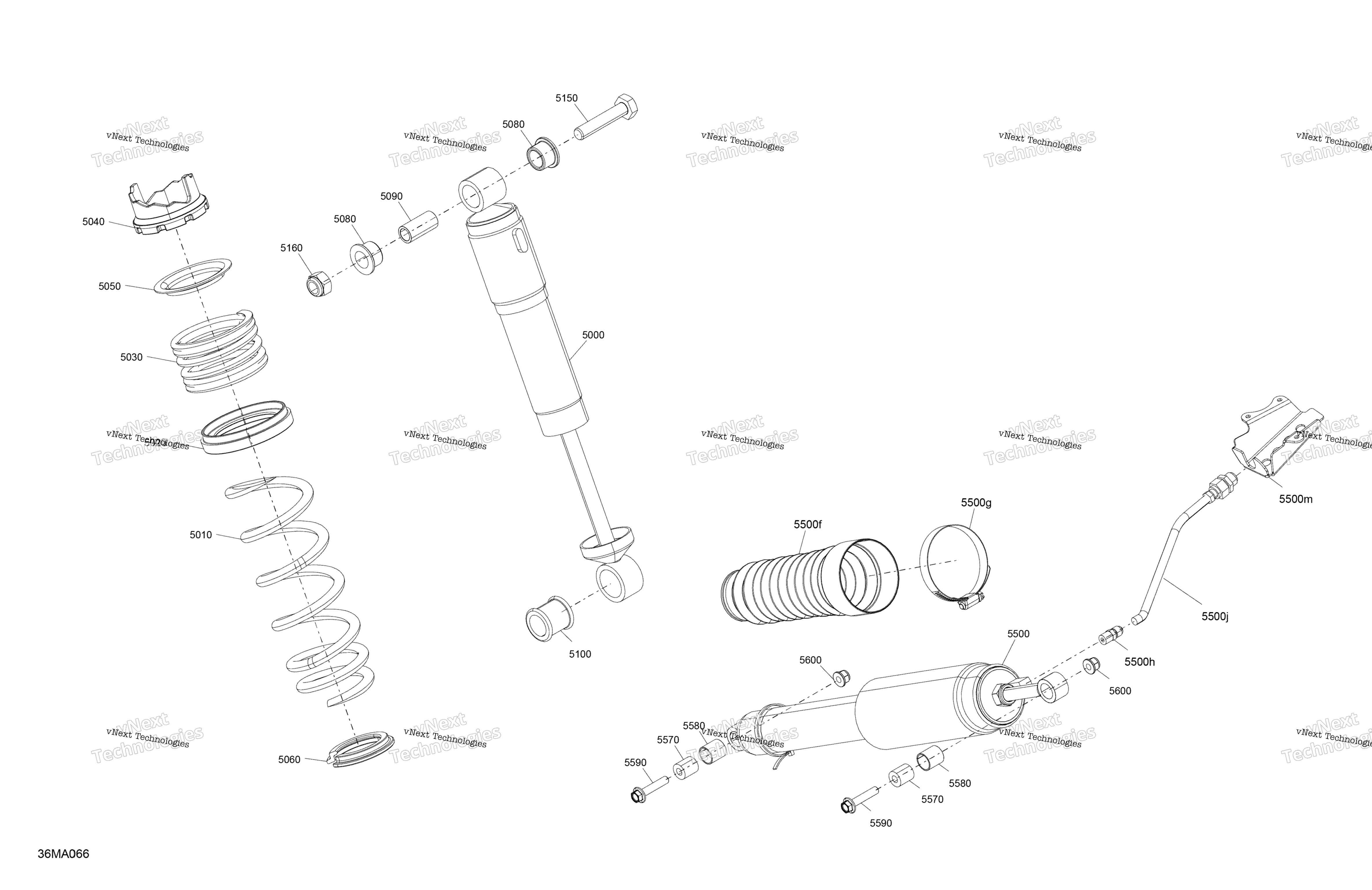 Подвеска - Rear Shocks - Enduro