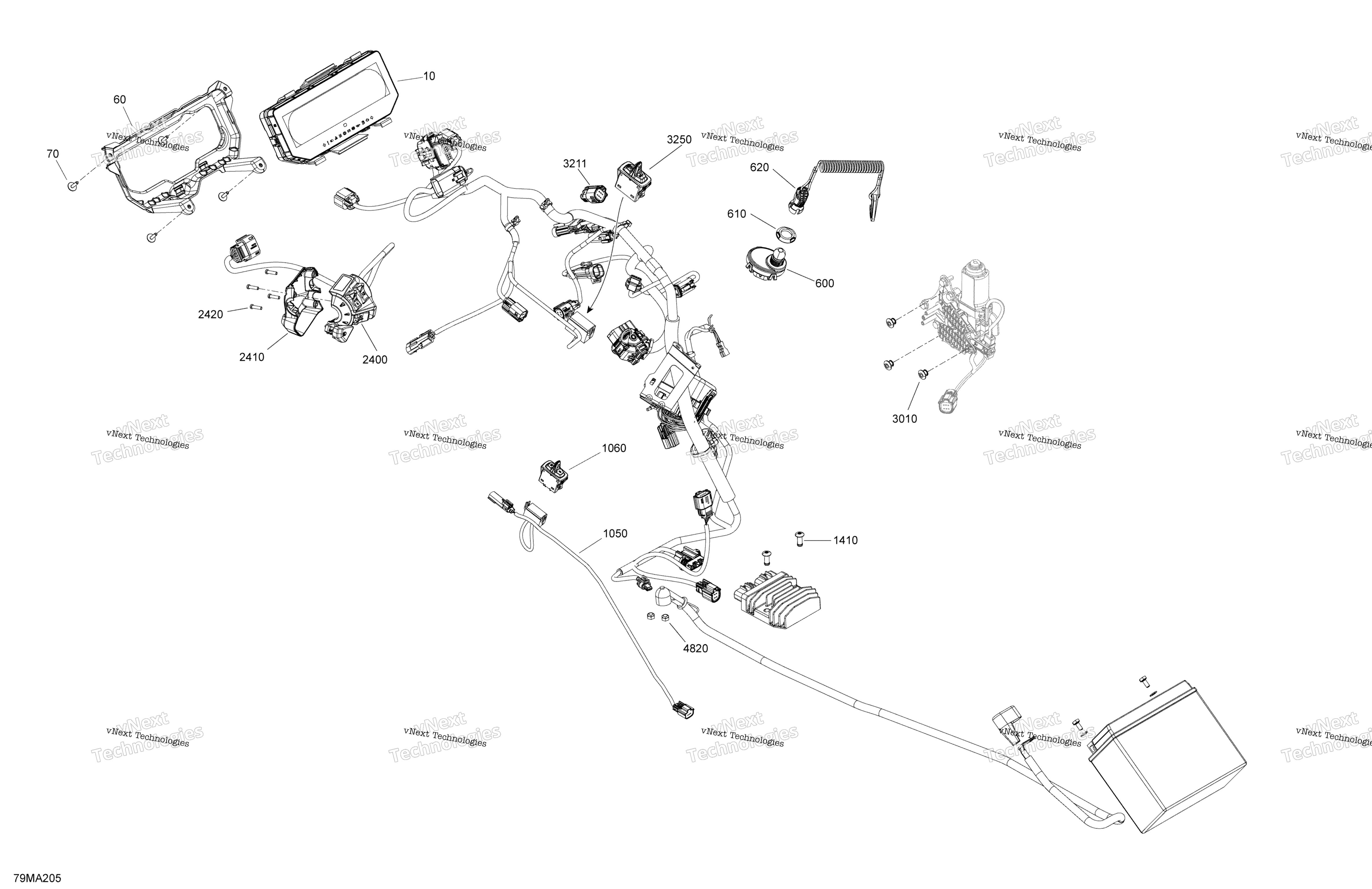 Электрооборудование - Upper Section