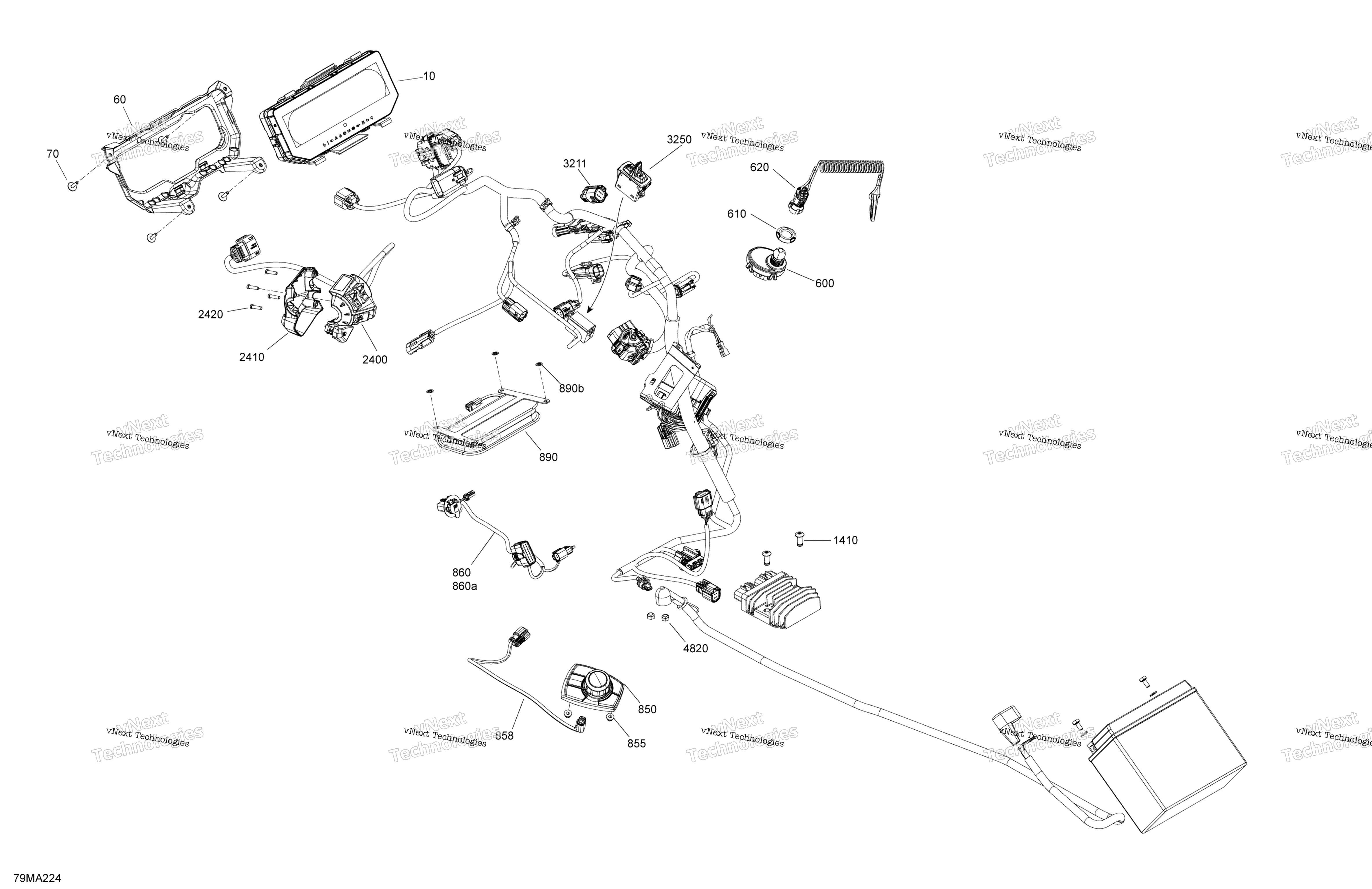 Электрооборудование - Upper Section