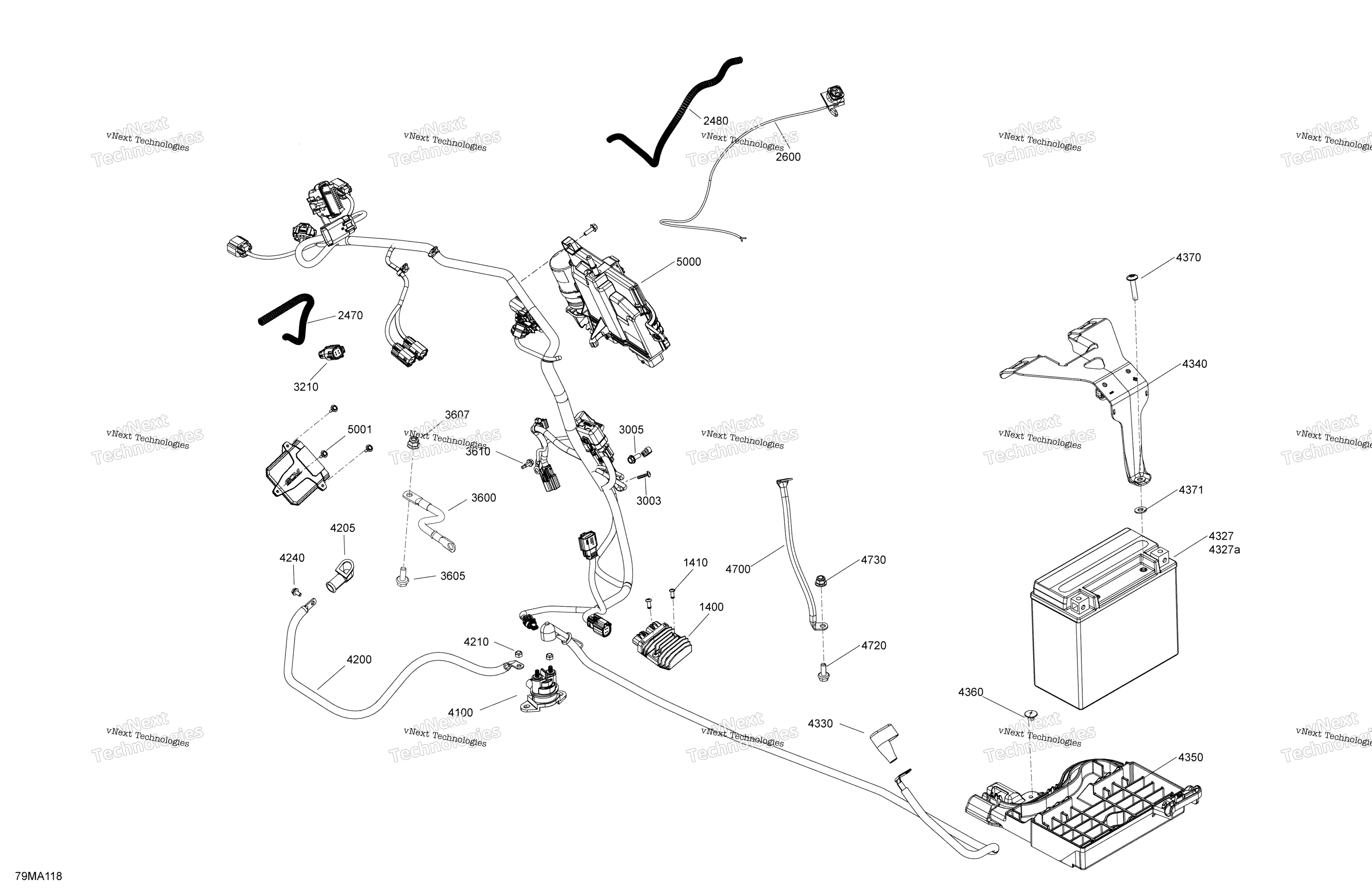 Электрооборудование - Lower Section