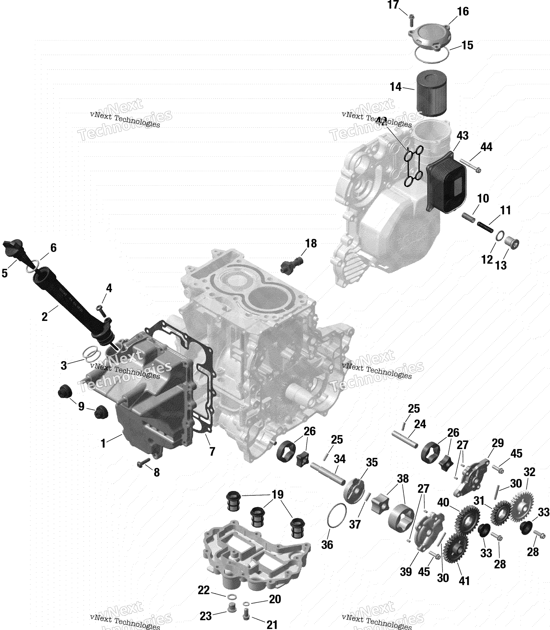 Rotax Lubrication