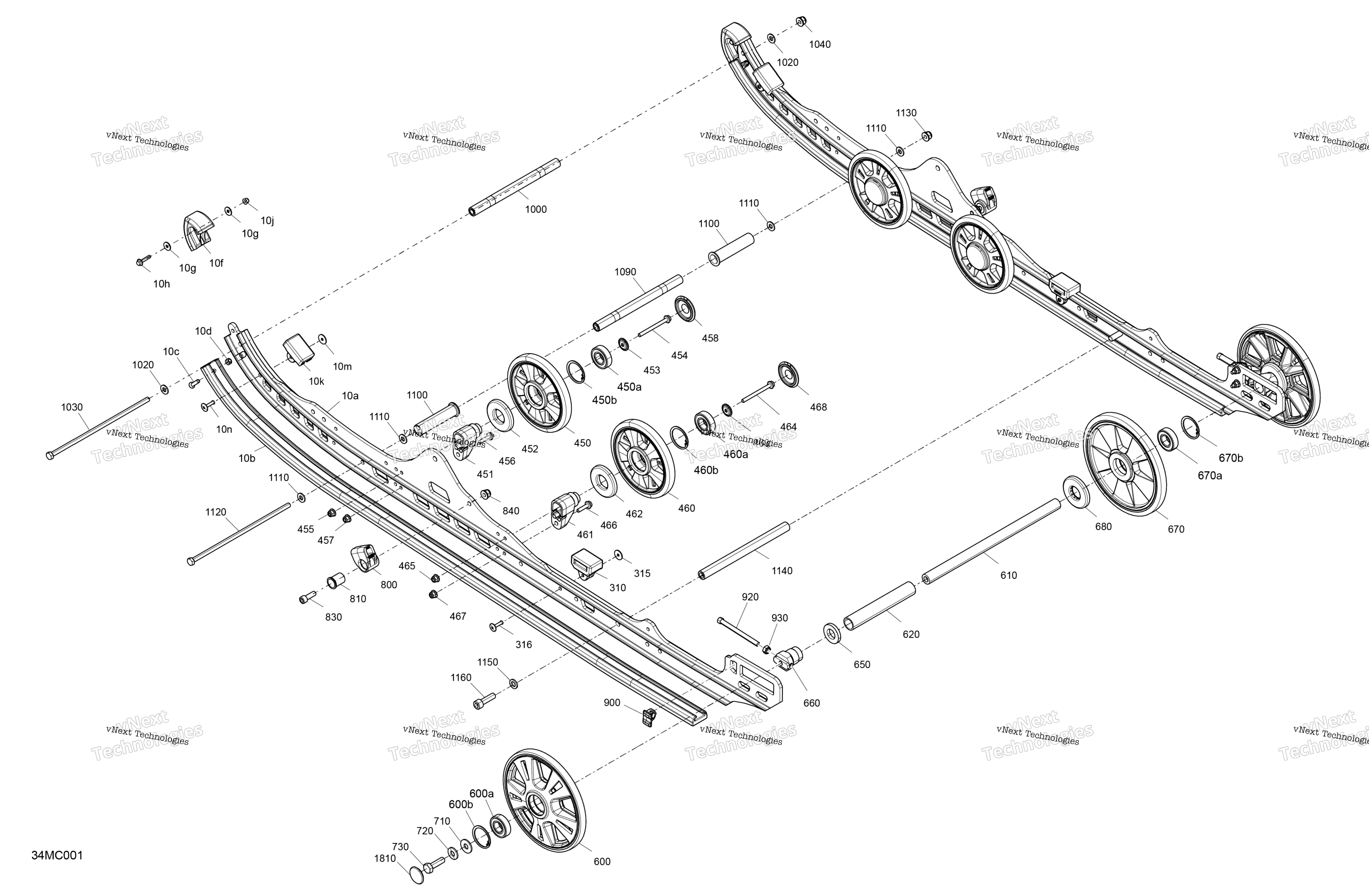 Подвеска - Rear - Lower Section
