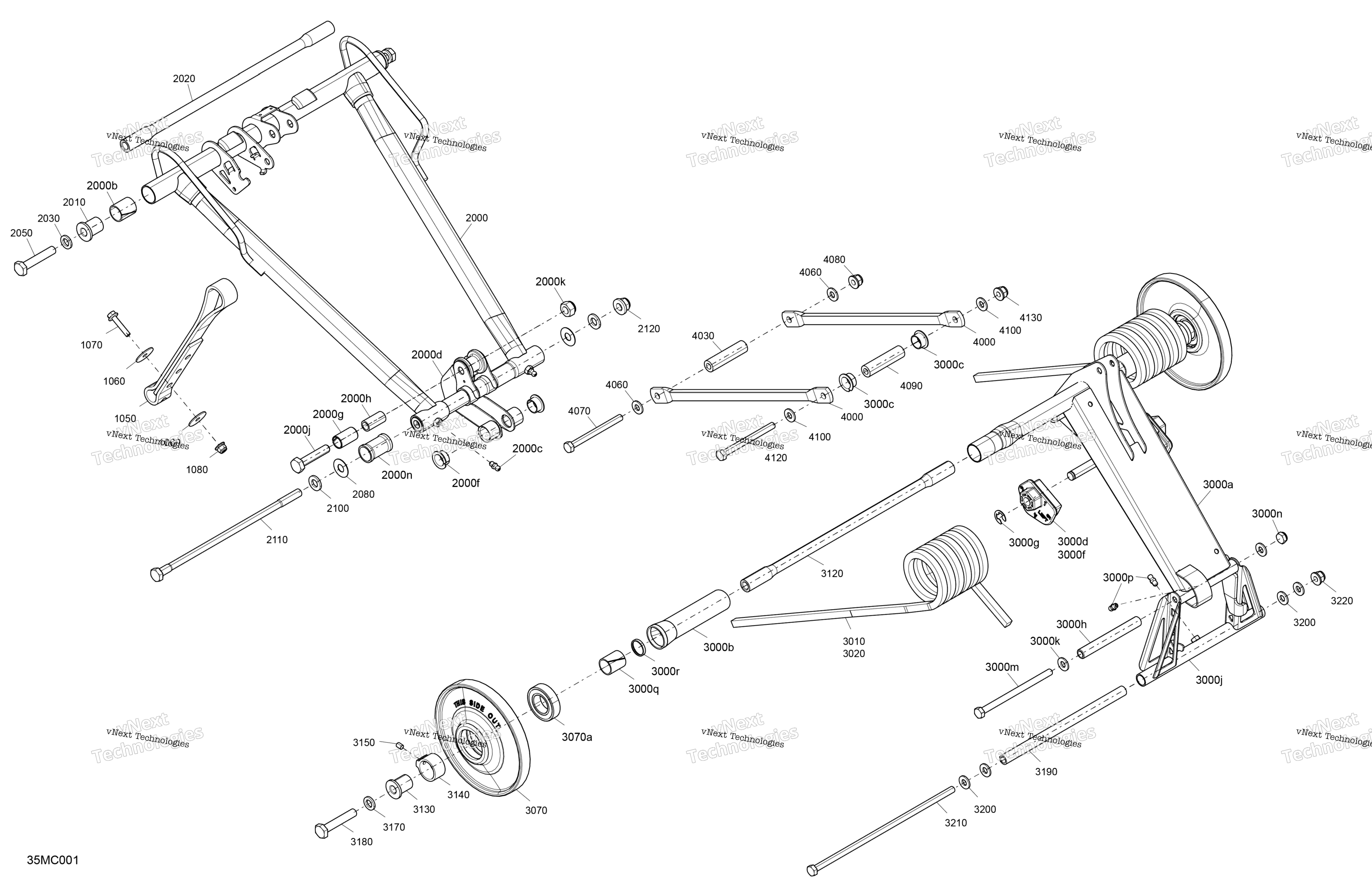 Подвеска - Rear - Upper Section