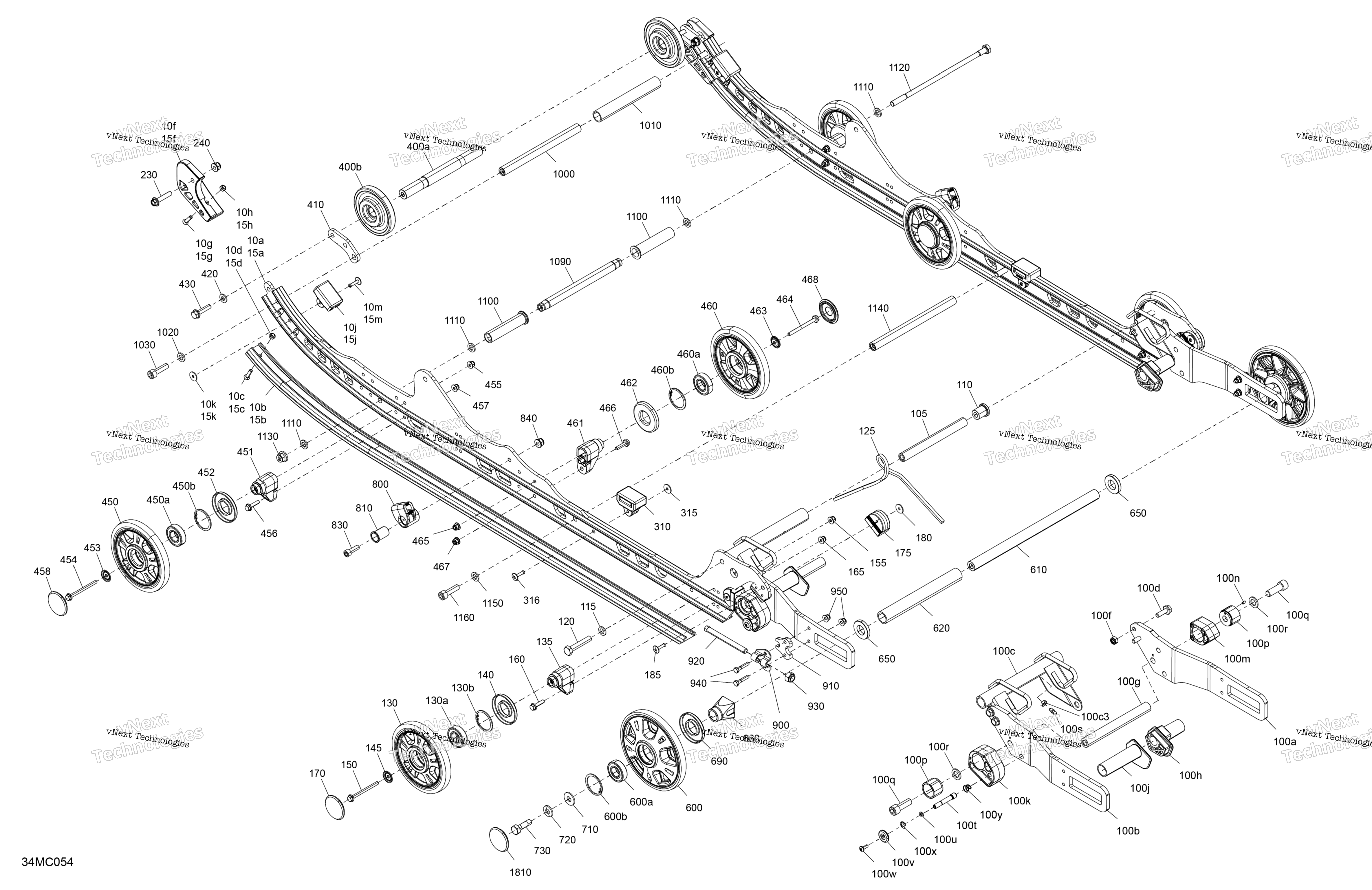 Подвеска - Rear - Lower Section