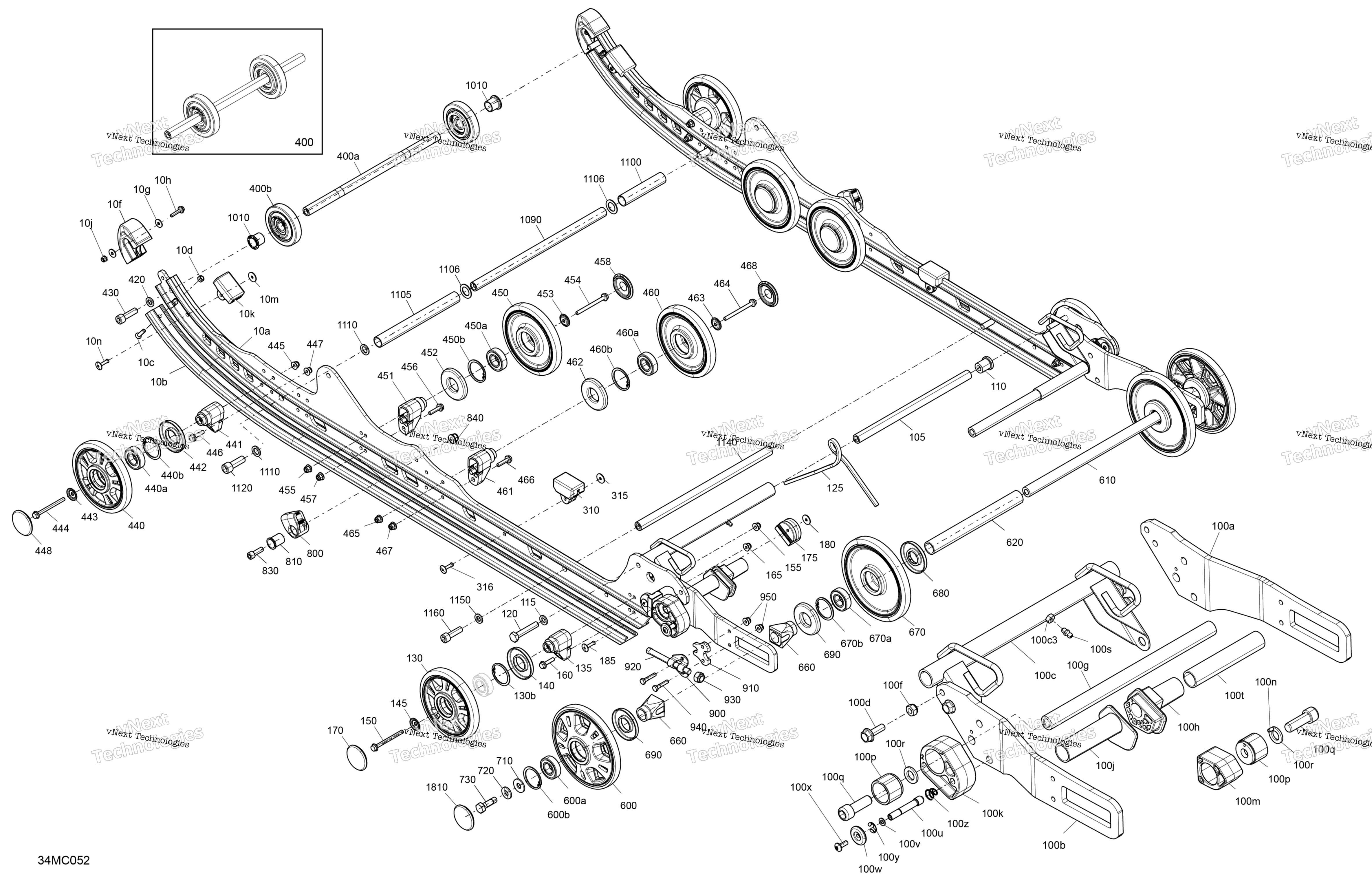 Подвеска - Rear - Lower Section