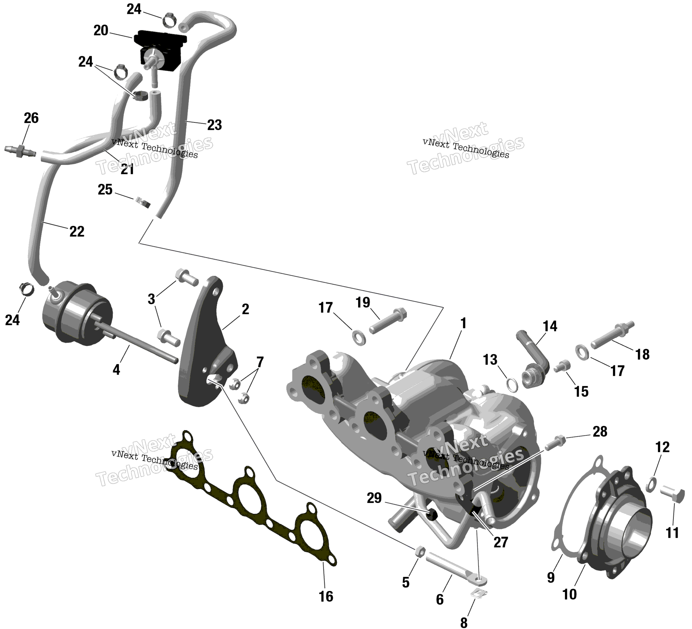 Rotax Turbocharger