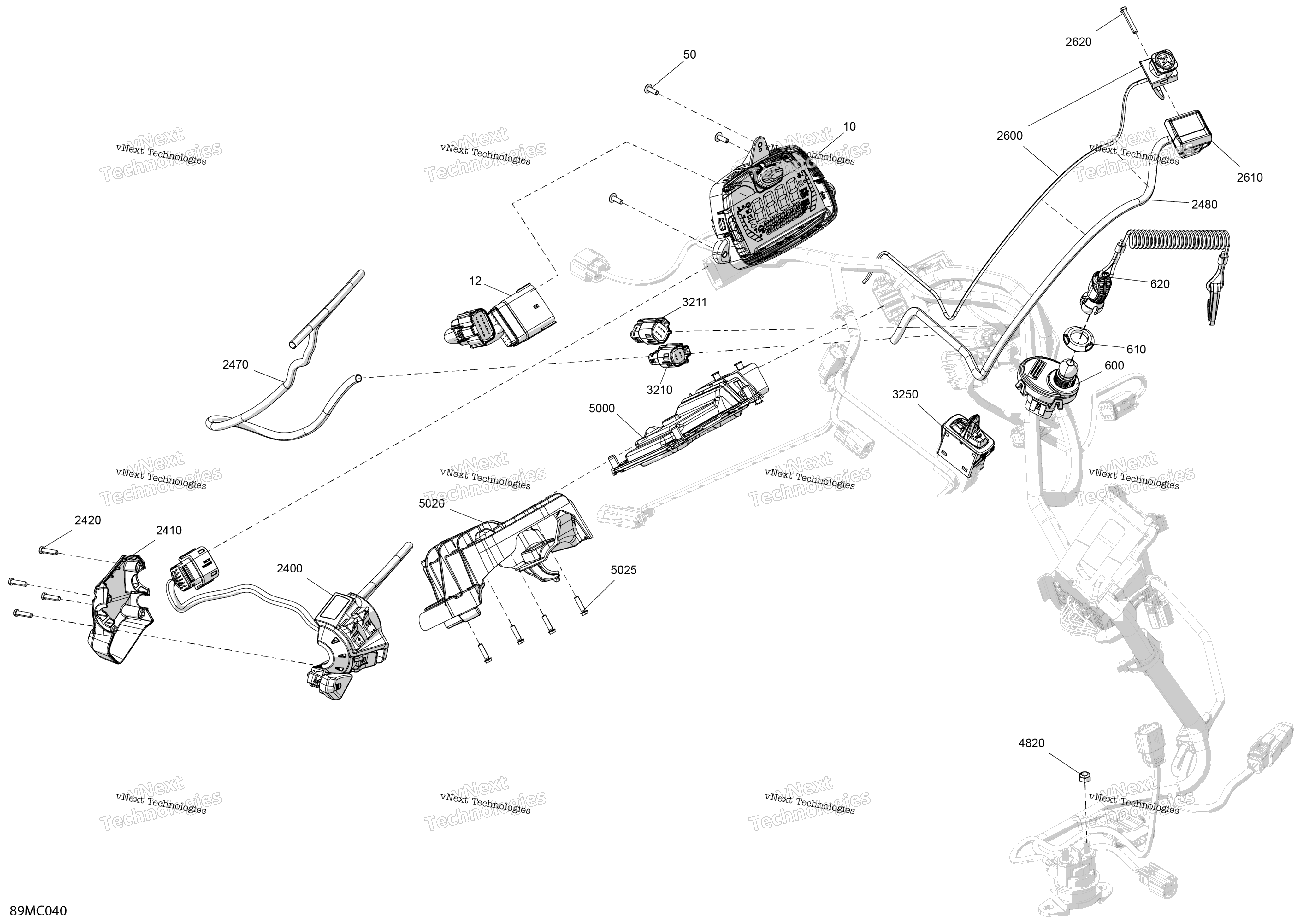 Электрооборудование - Upper Section