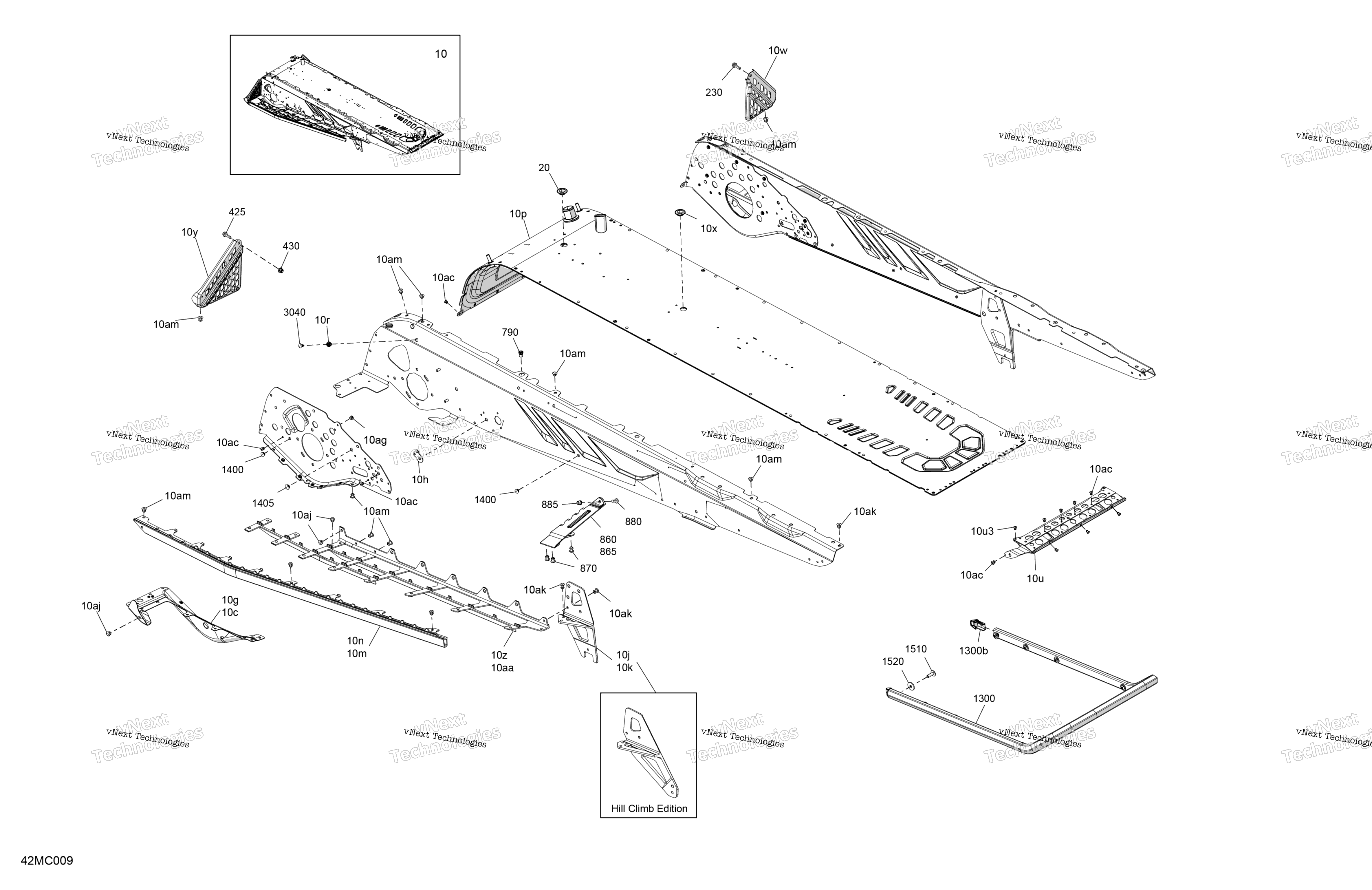 Рама - System - Rear Section