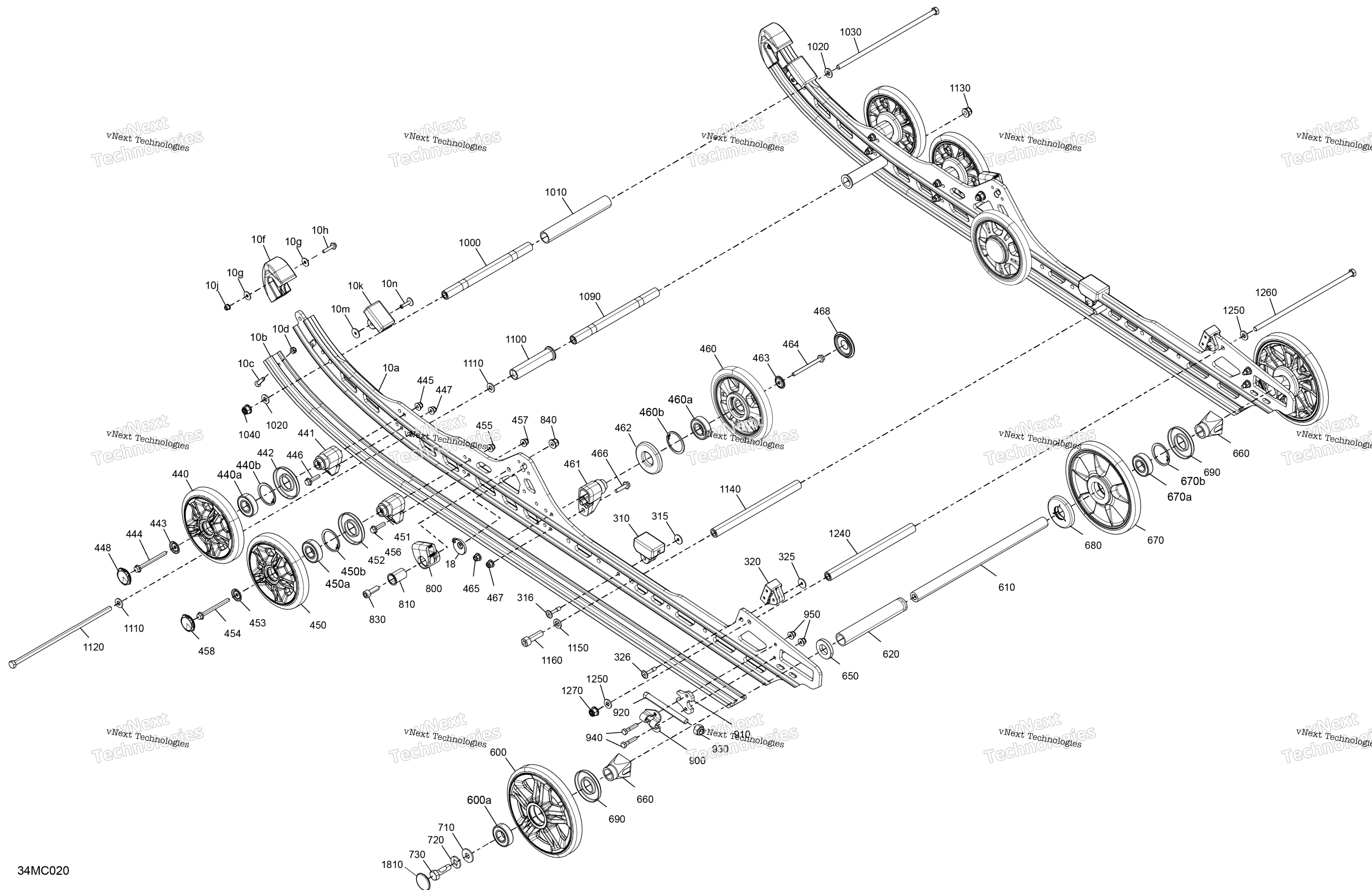 Подвеска - Rear - Lower Section