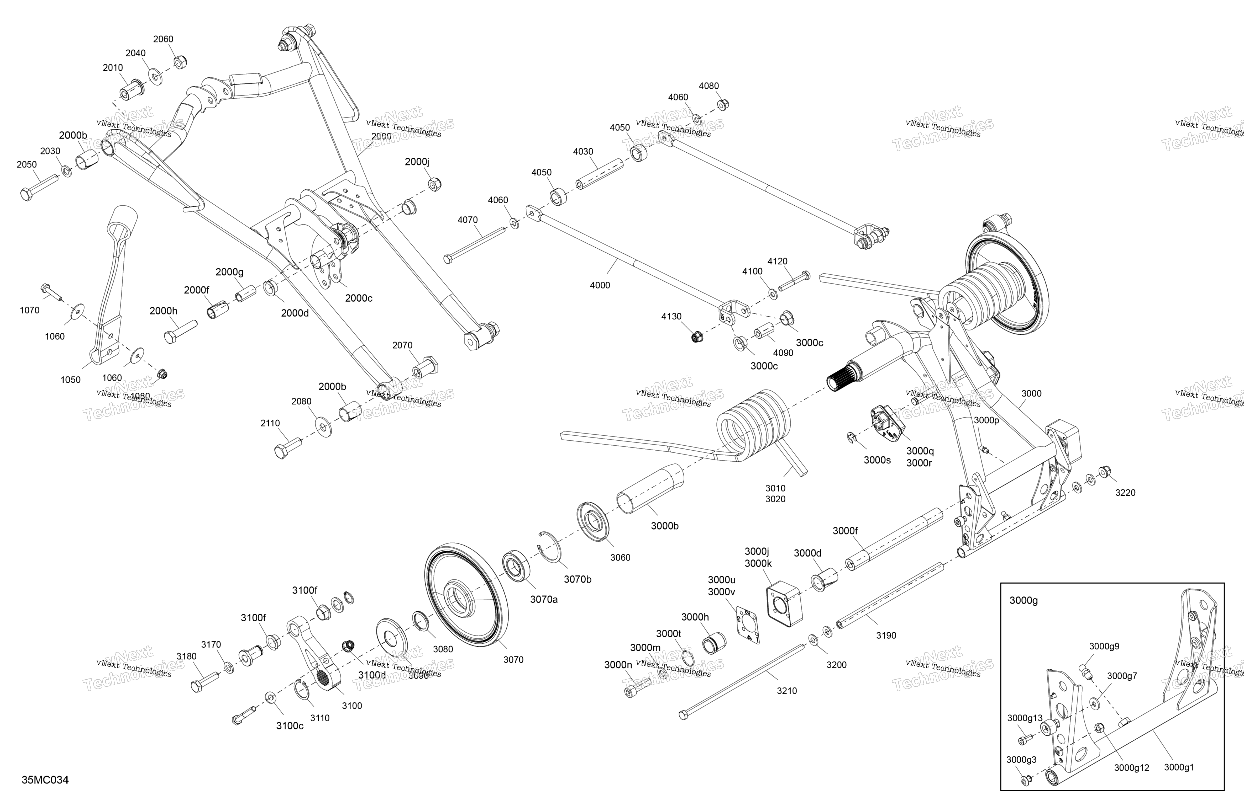Подвеска - Rear - Upper Section