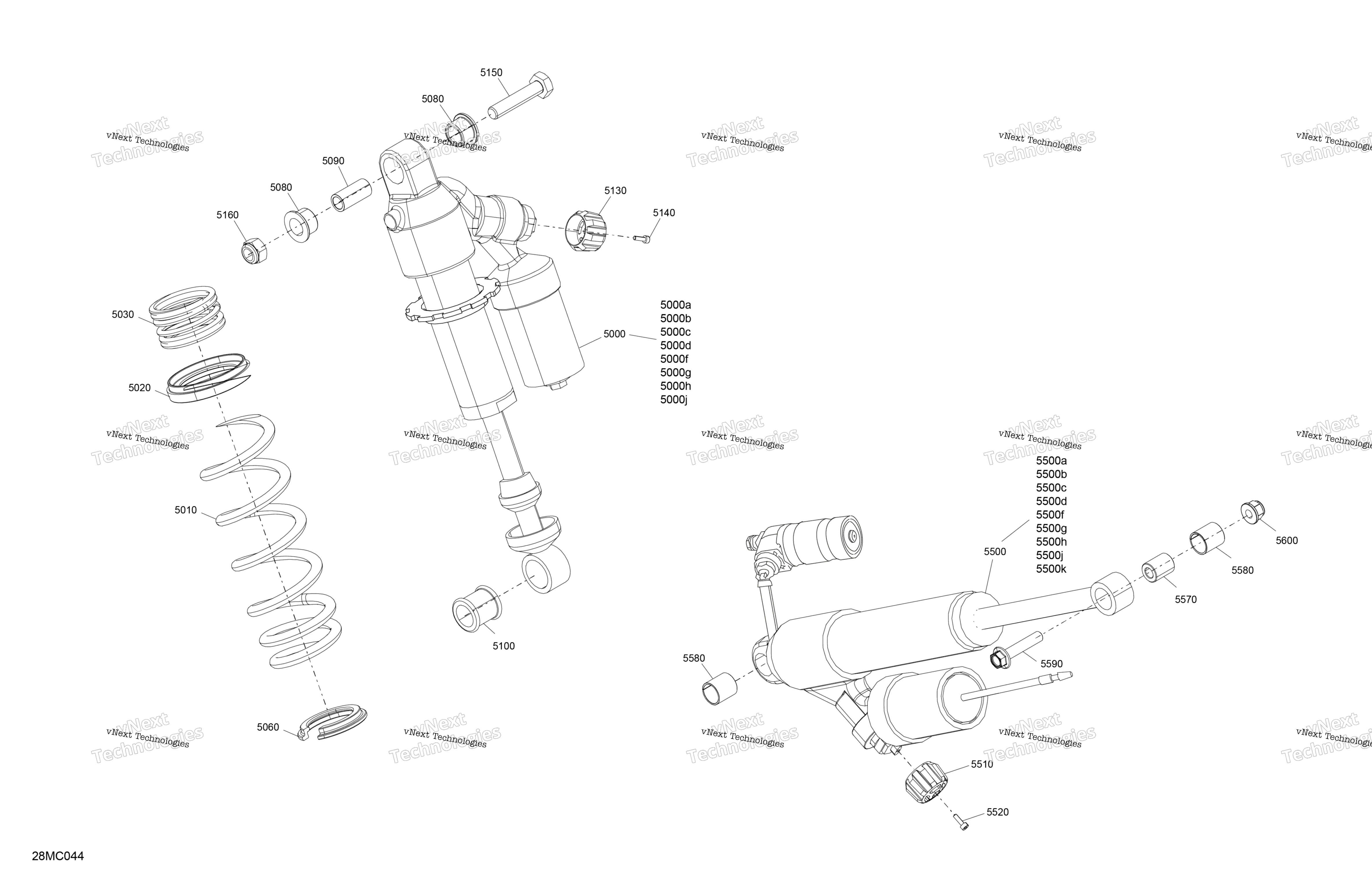 Подвеска - Rear Shocks