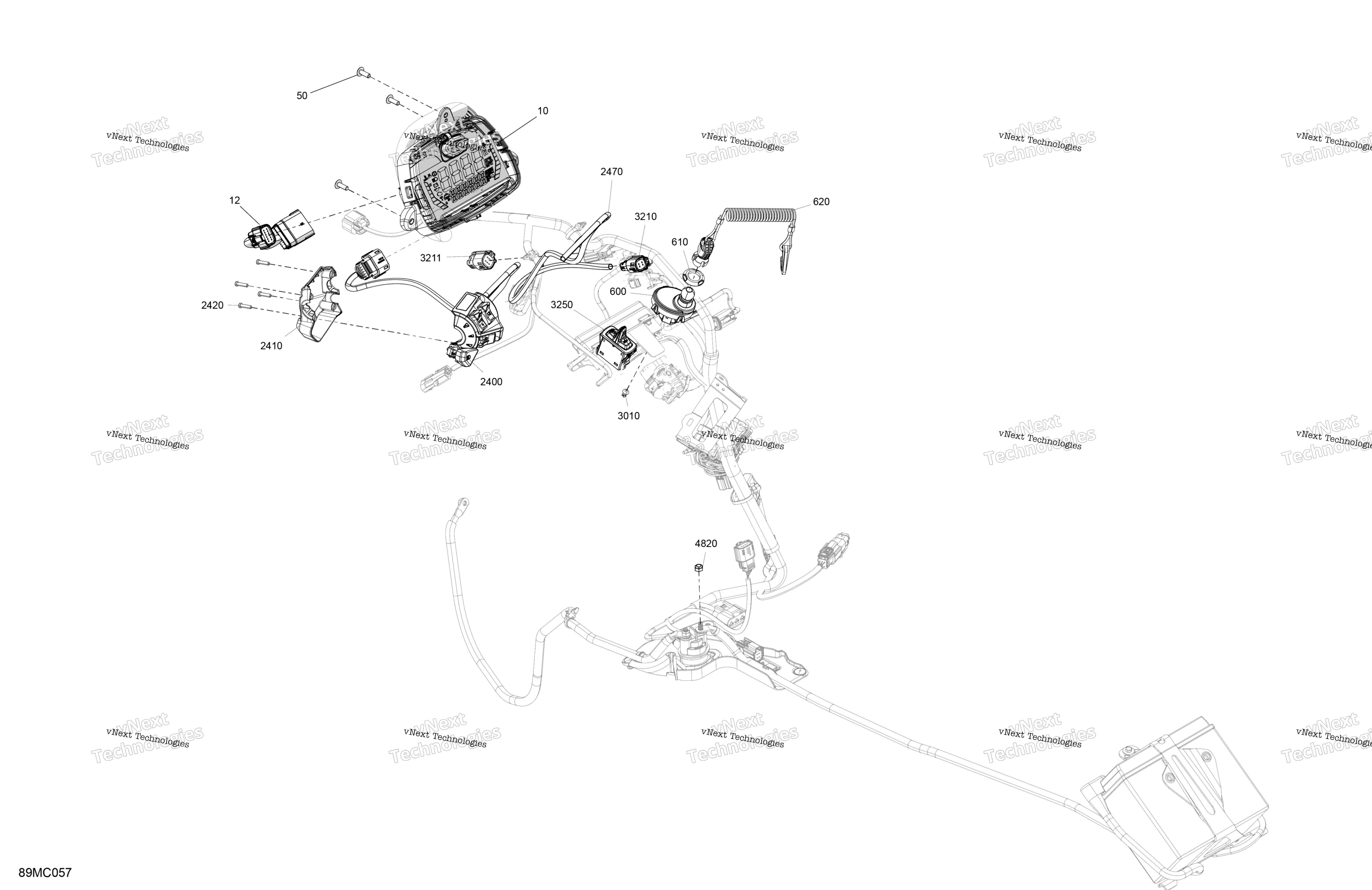 Электрооборудование - Upper Section