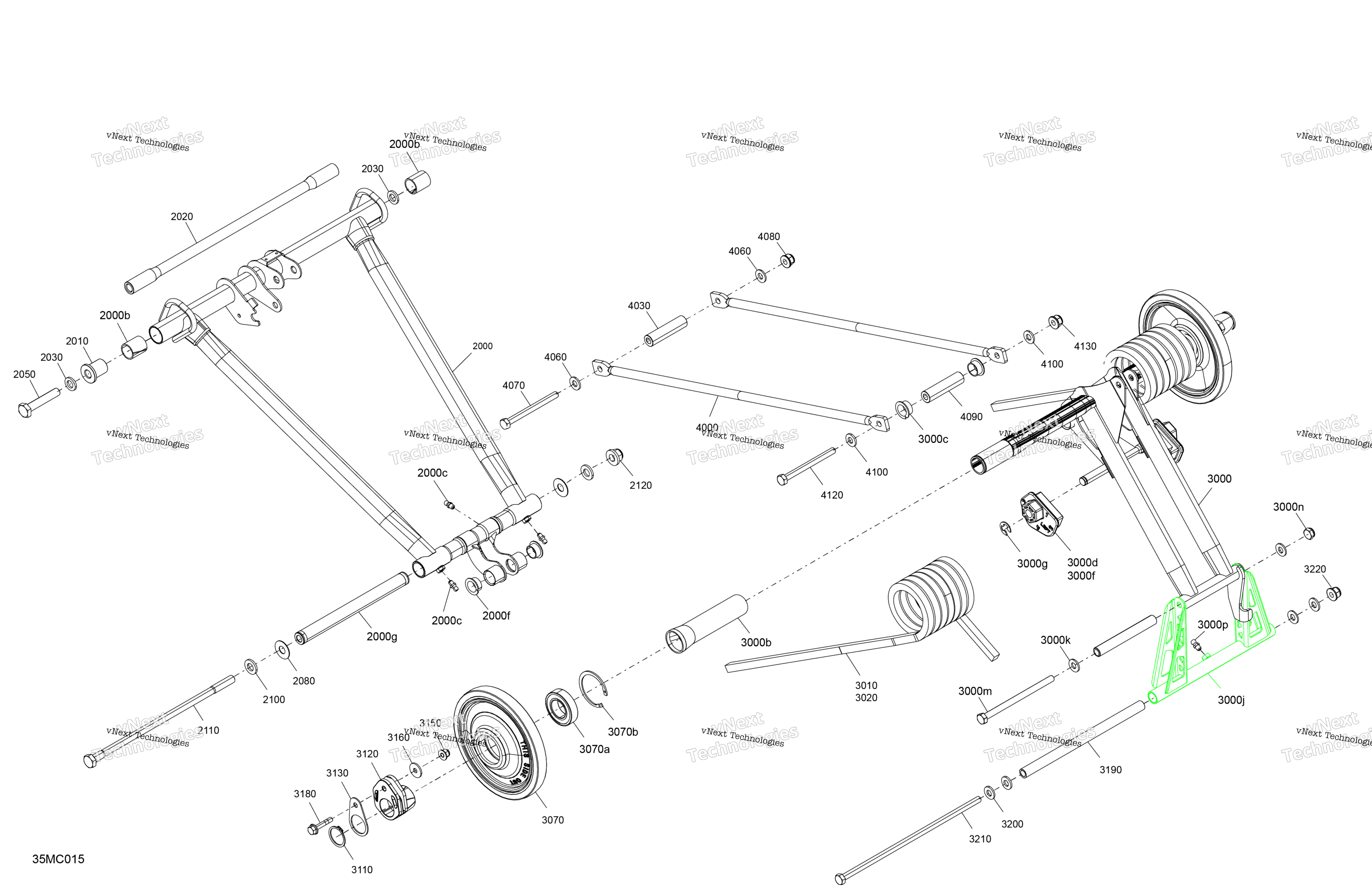 Подвеска - Rear - Upper Section