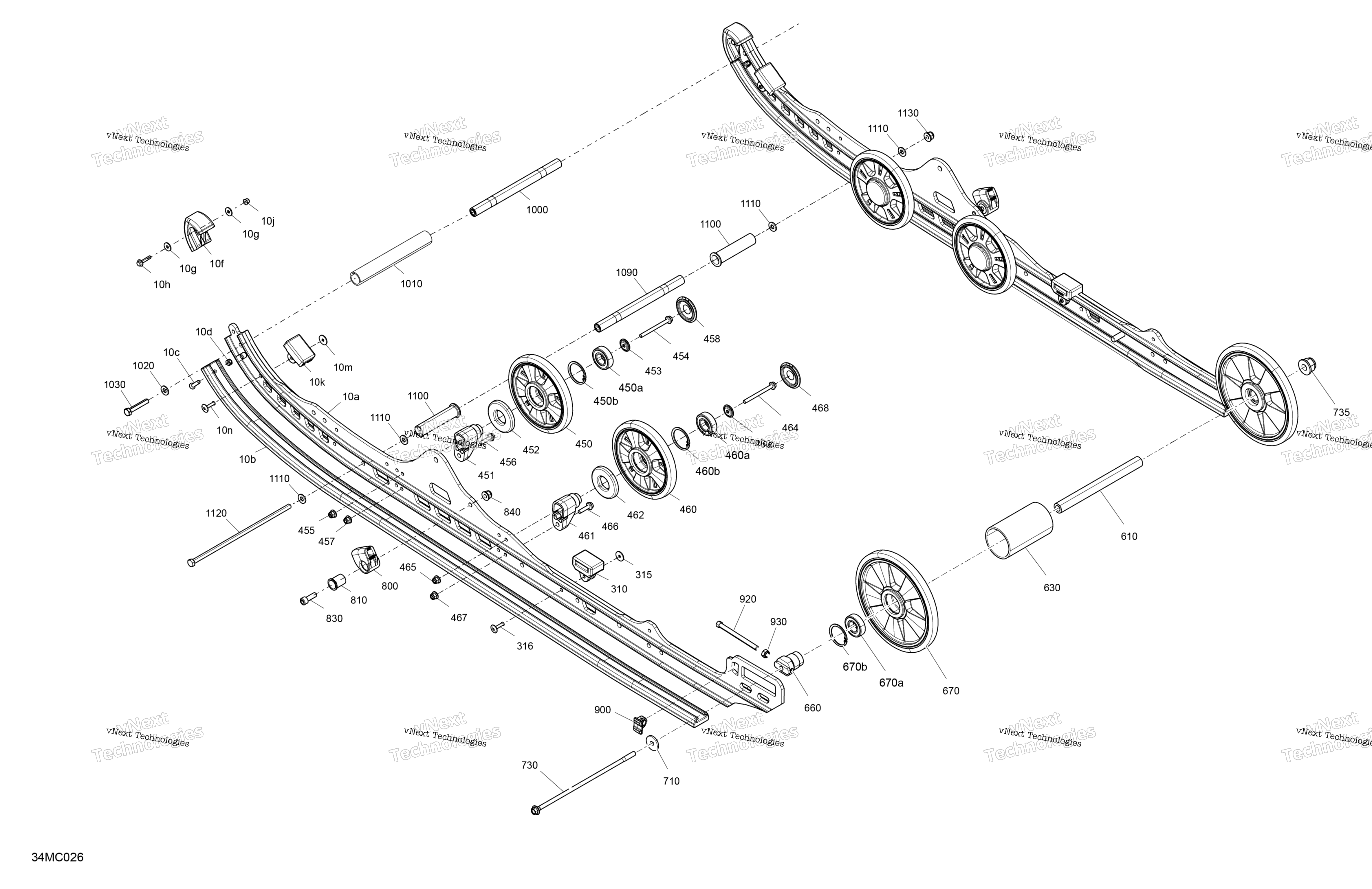 Подвеска - Rear - Lower Section