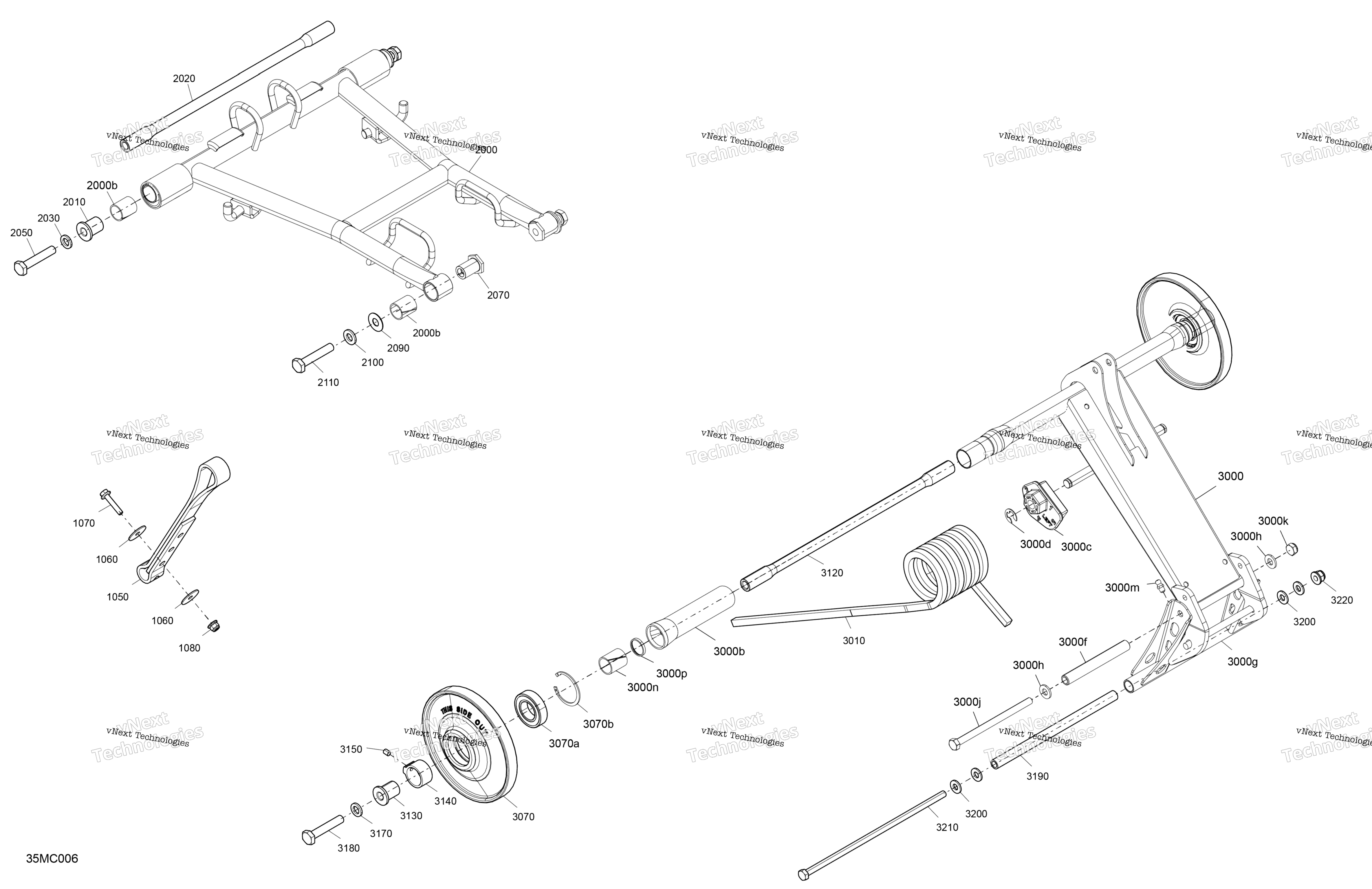 Подвеска - Rear - Upper Section